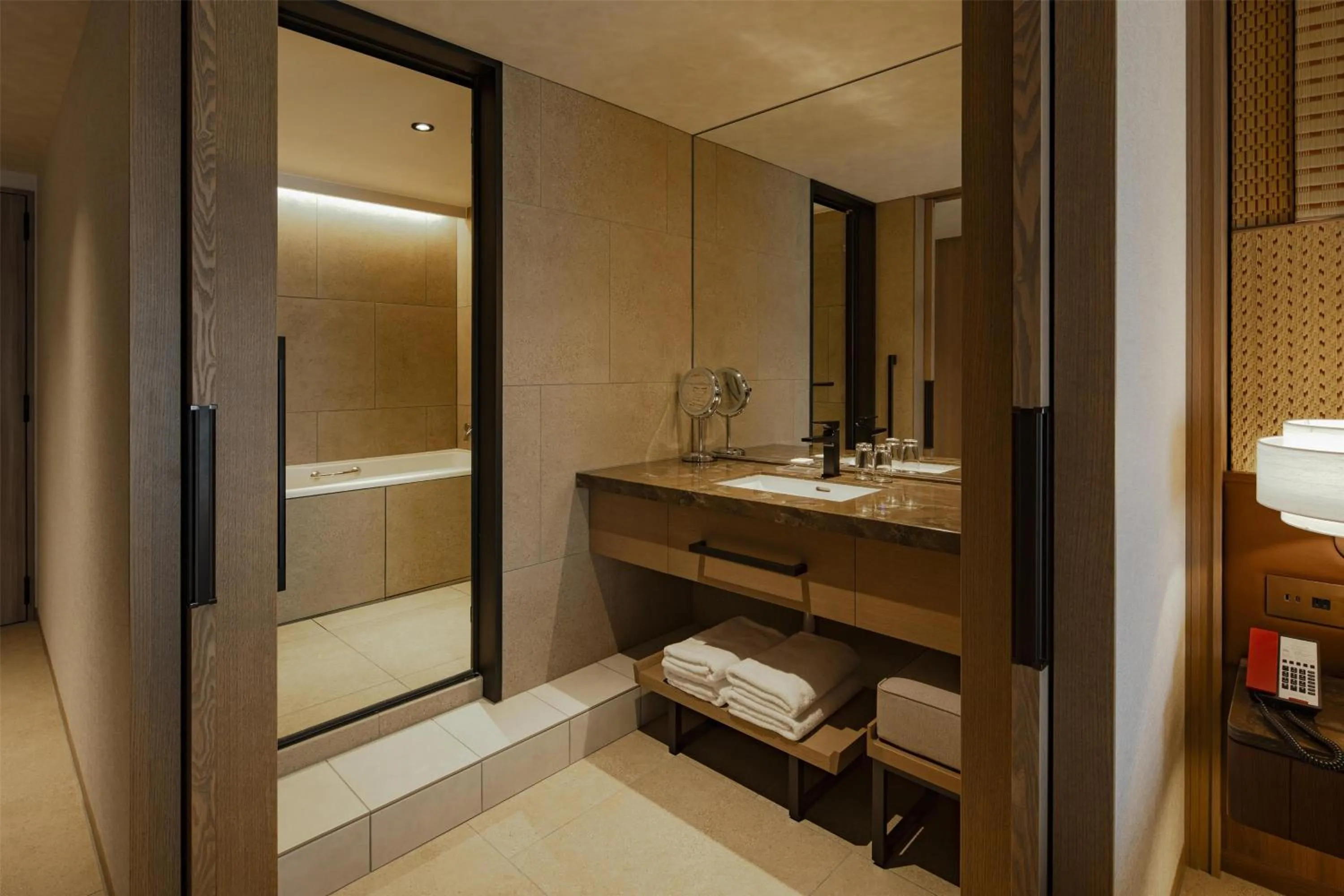 Bathroom in Grand Hyatt Fukuoka