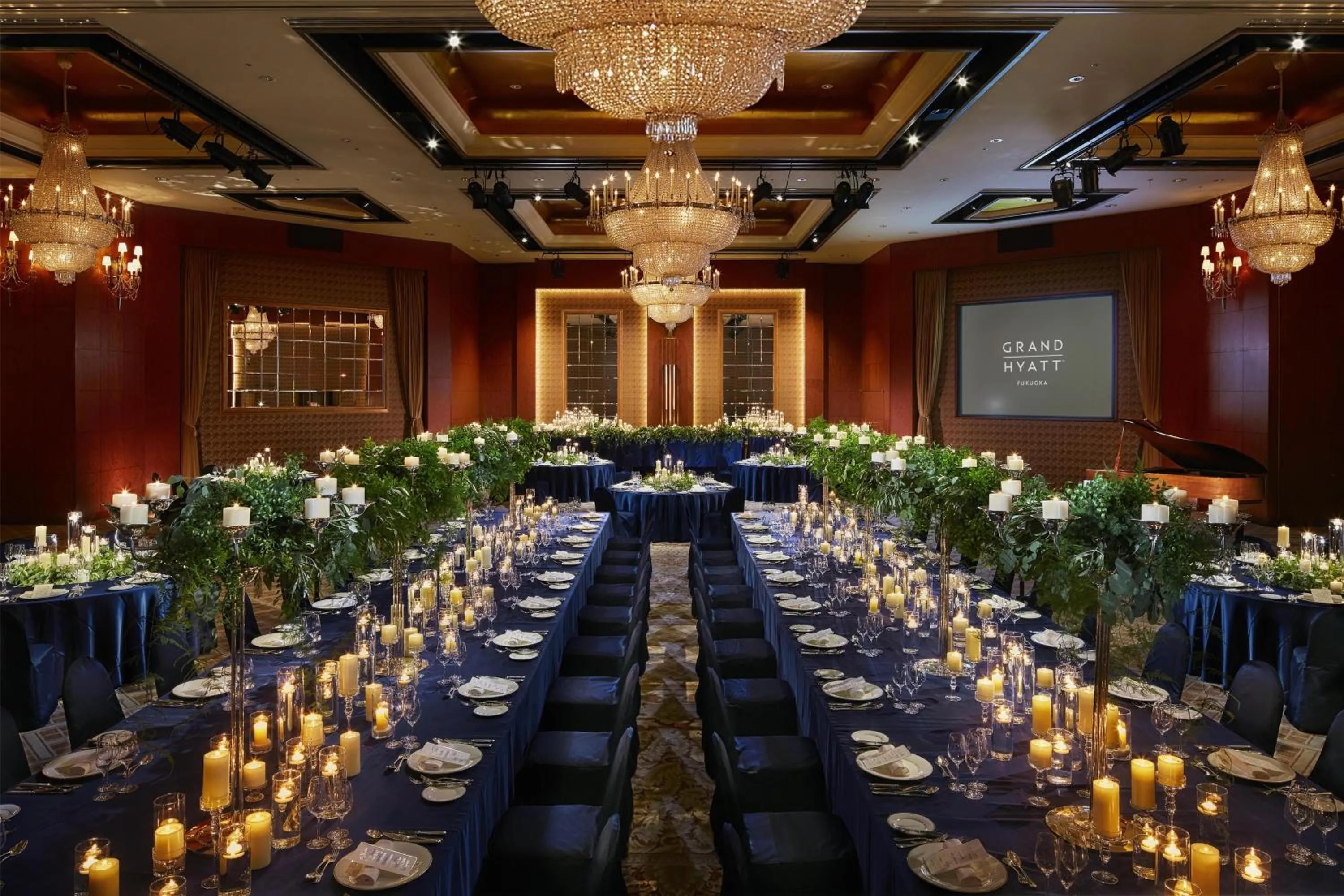 Lobby or reception in Grand Hyatt Fukuoka