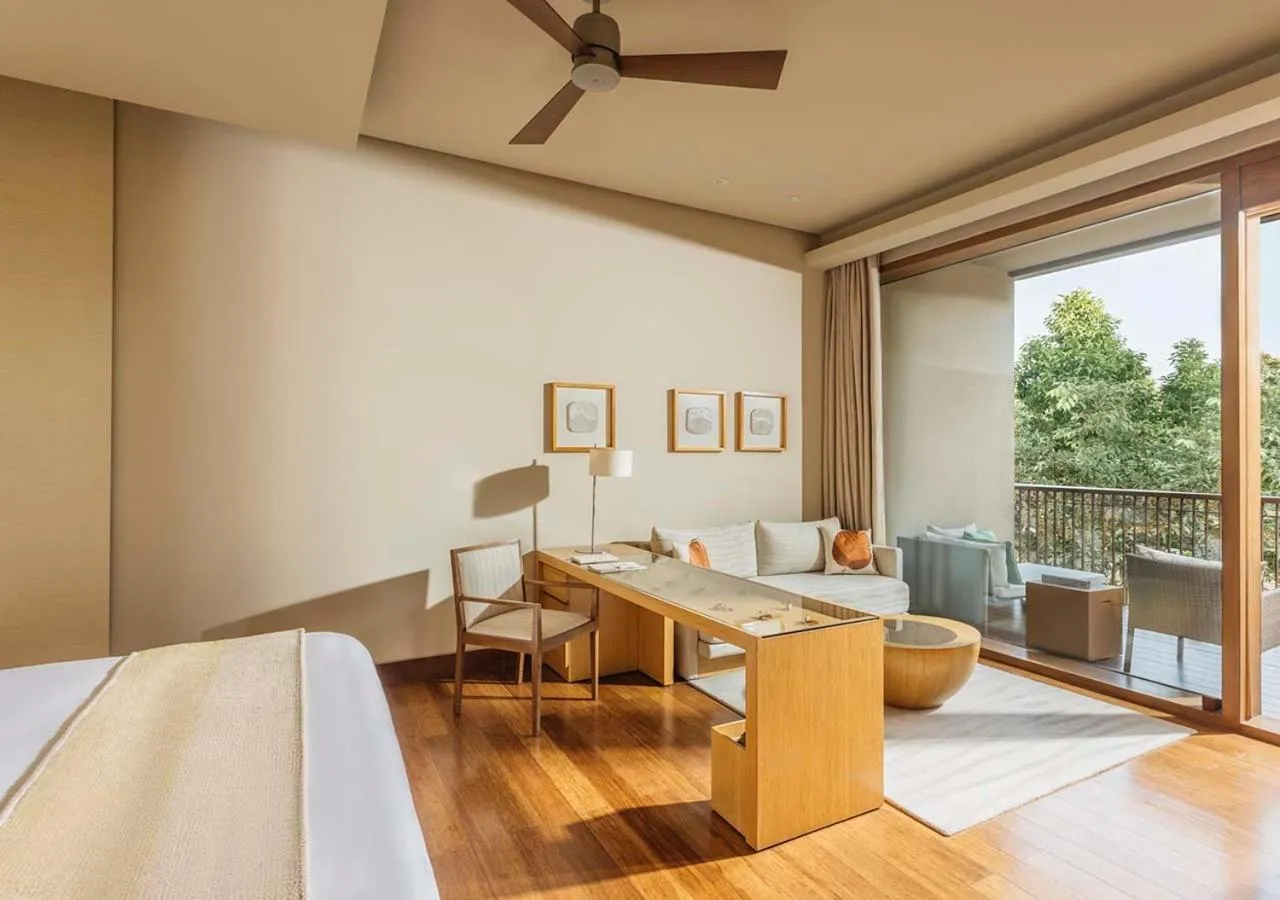 Bed in Six Senses Vana - A Wellness Retreat