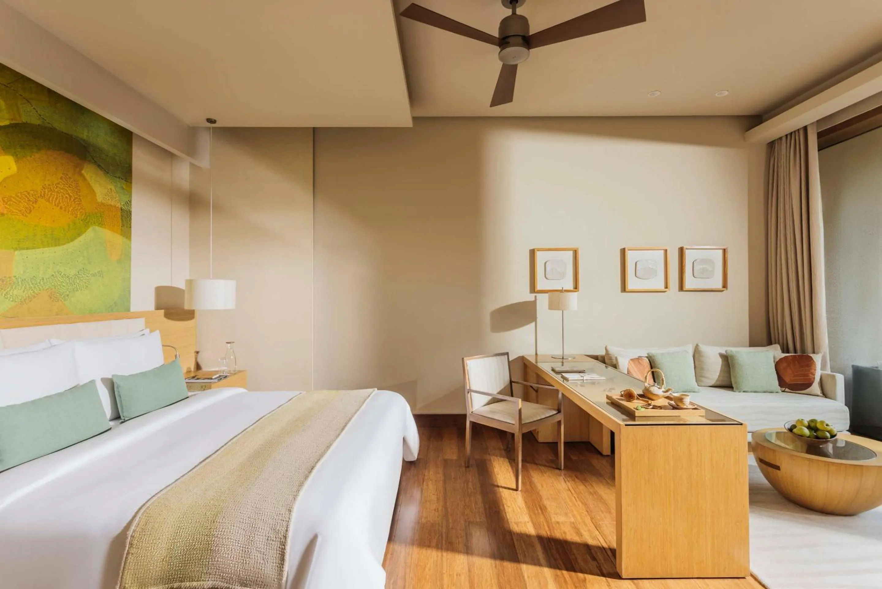 Bed in Six Senses Vana - A Wellness Retreat