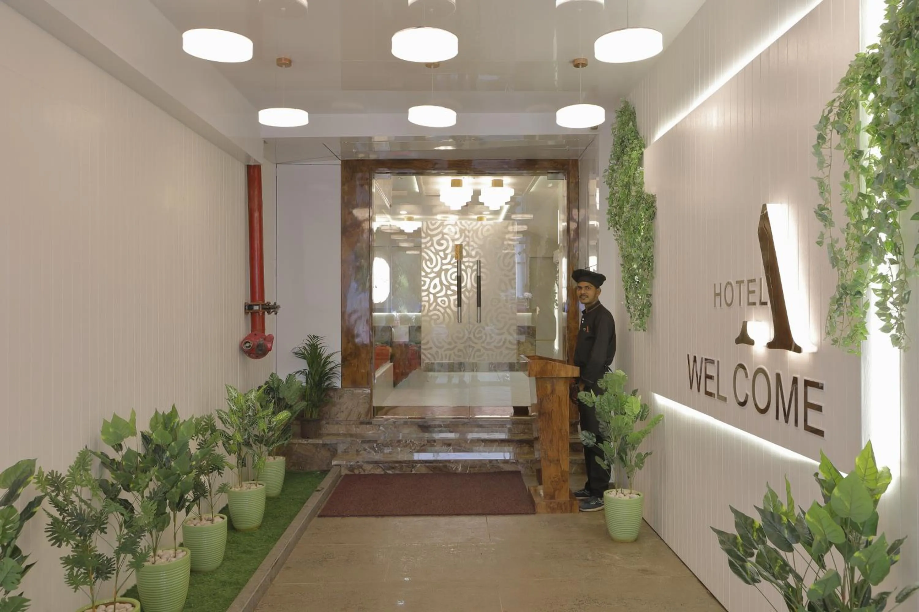 Facade/entrance in Hotel Ariana Residency