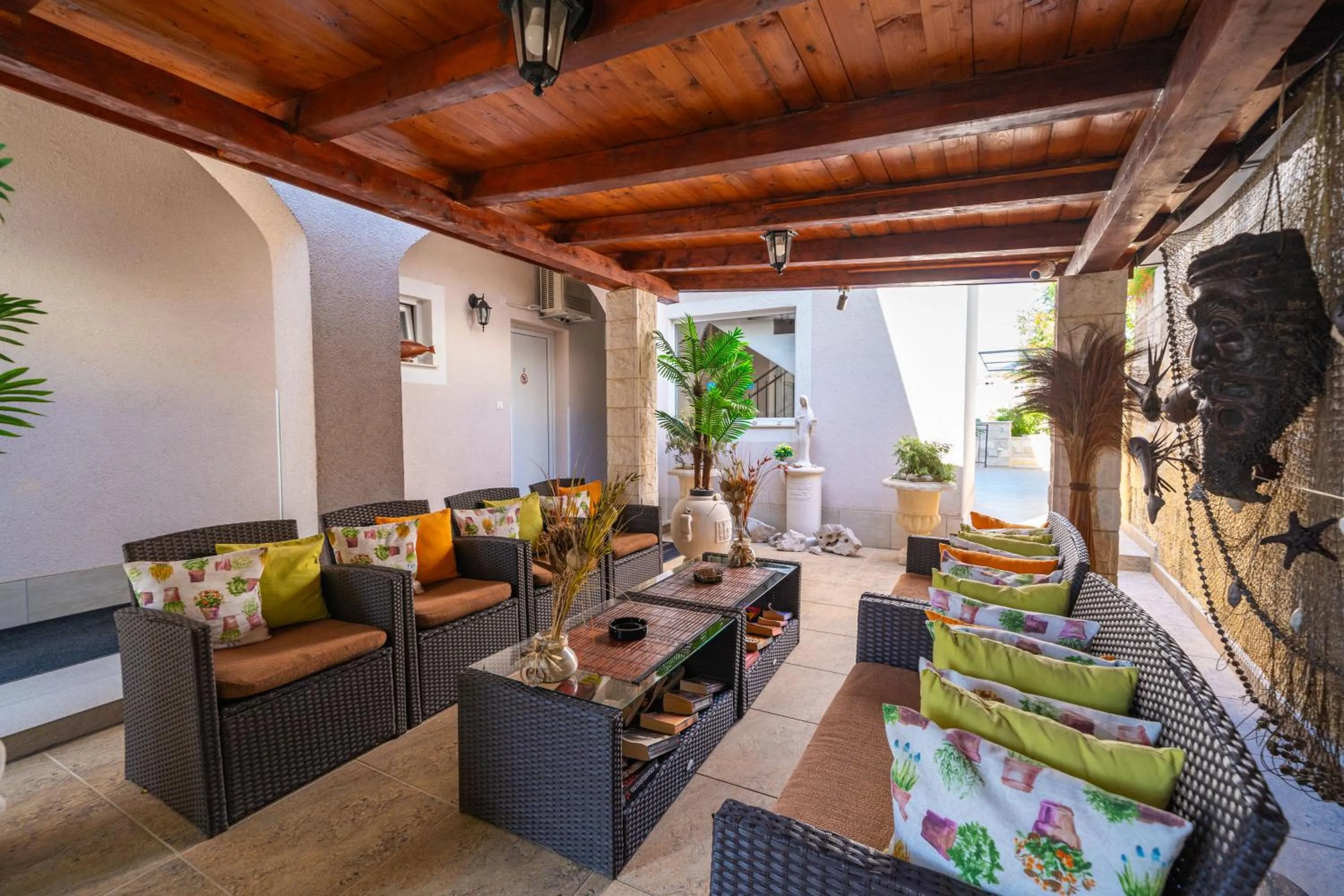 Seating area in Villa Aura - Comfort double room