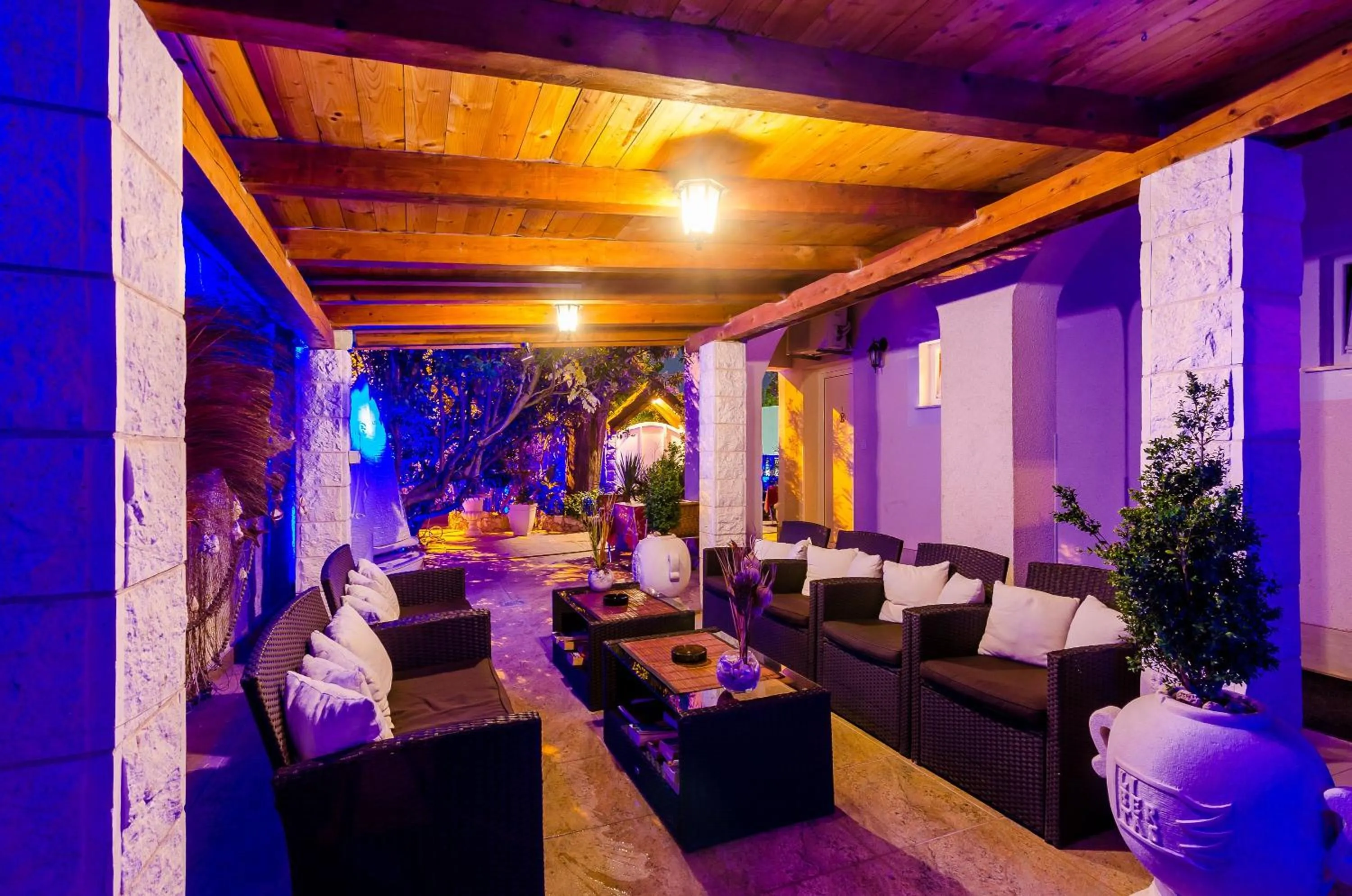 Seating area in Villa Aura - Comfort double room