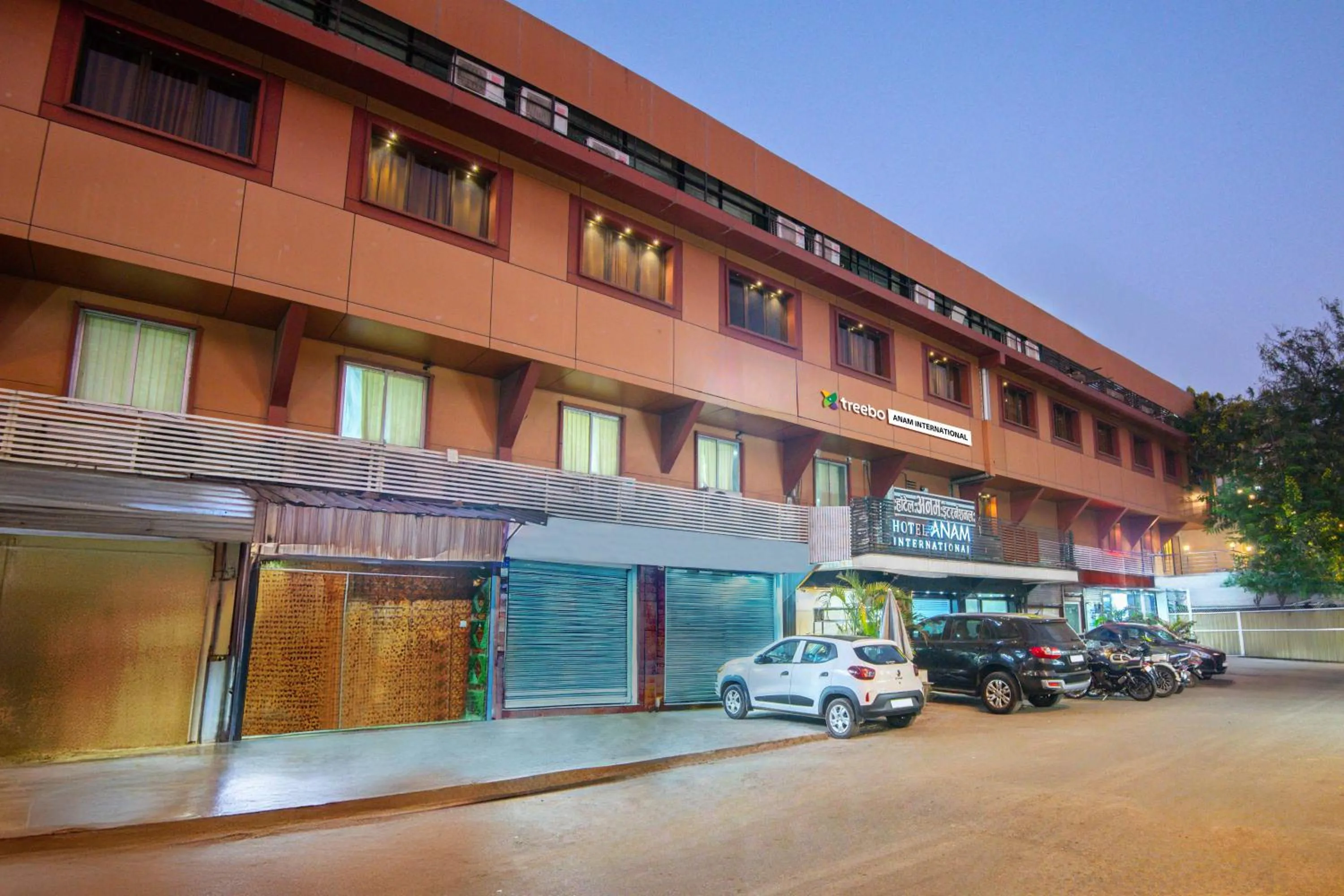 Property building in Treebo Anam International