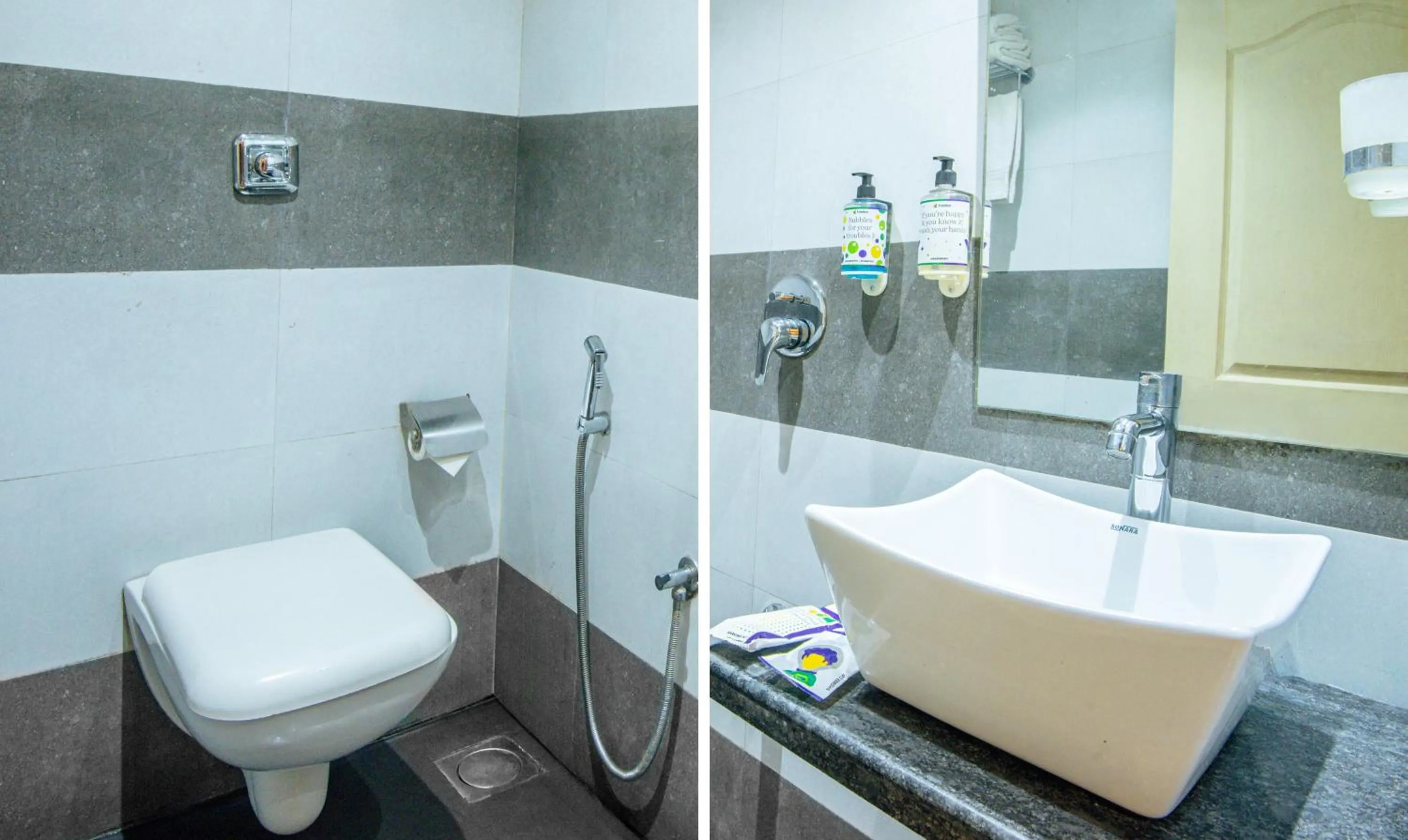 Bathroom in Treebo Anam International