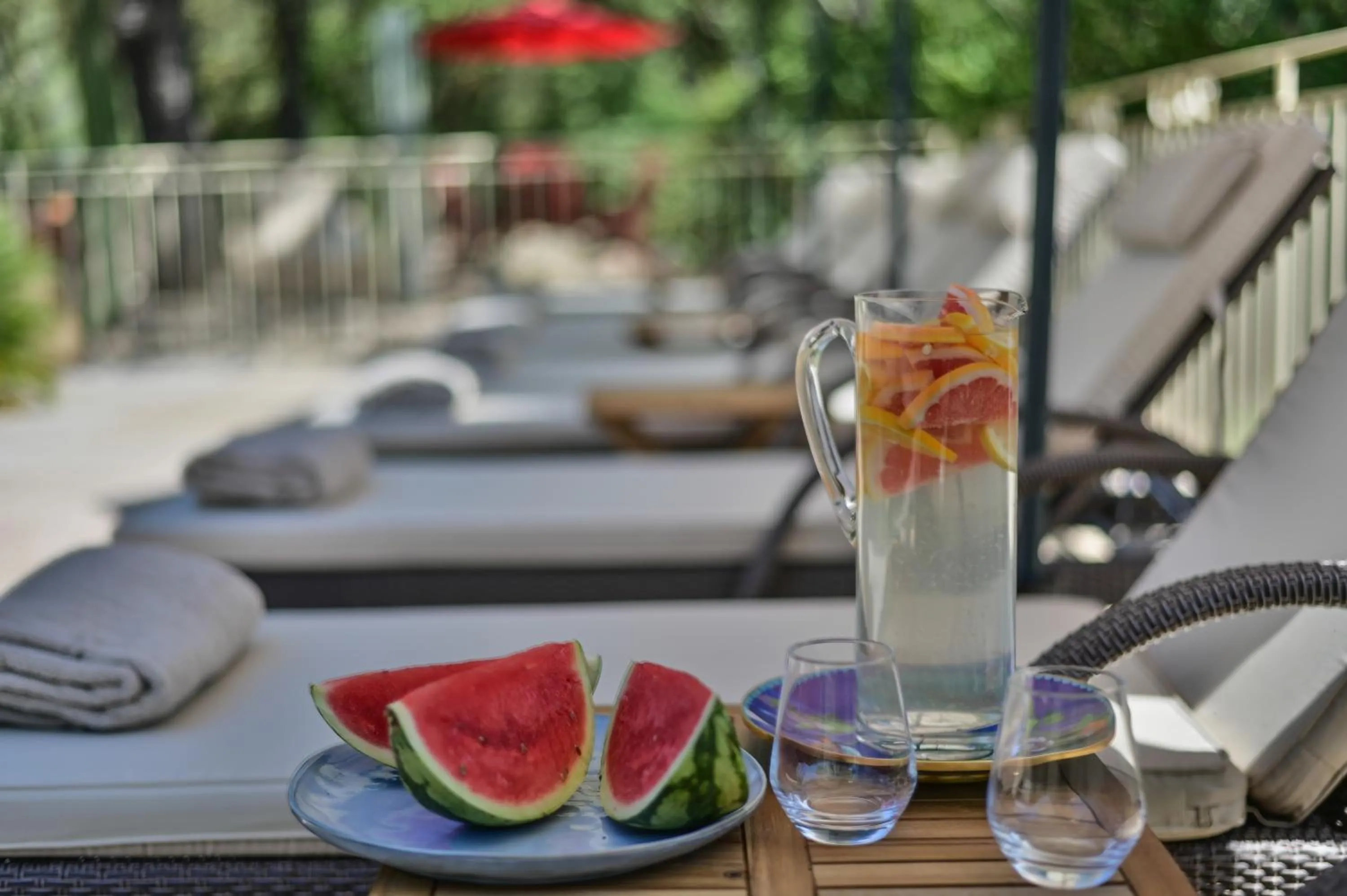 Drinks in Château de Taradel