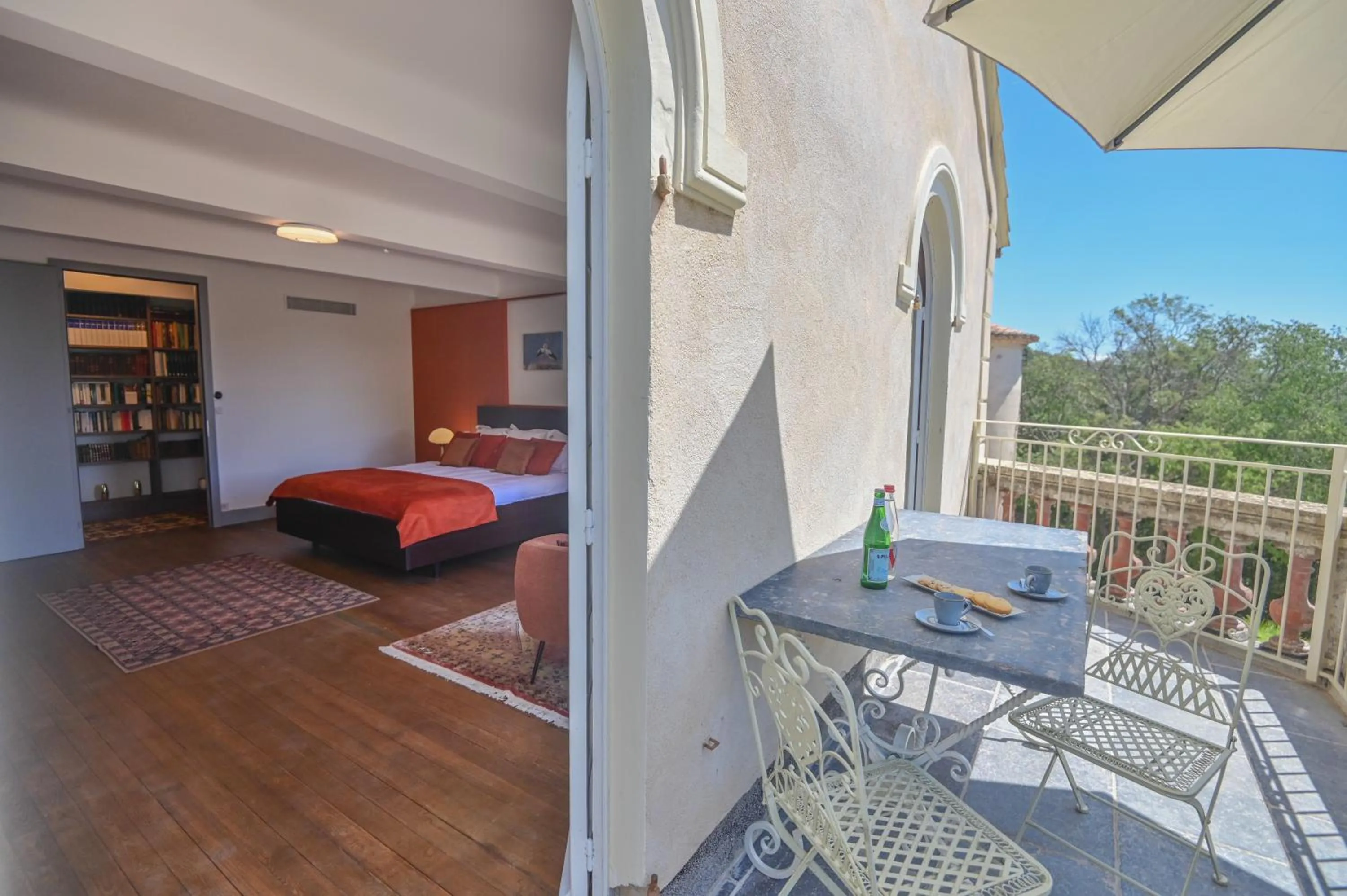 Balcony/Terrace in Château de Taradel
