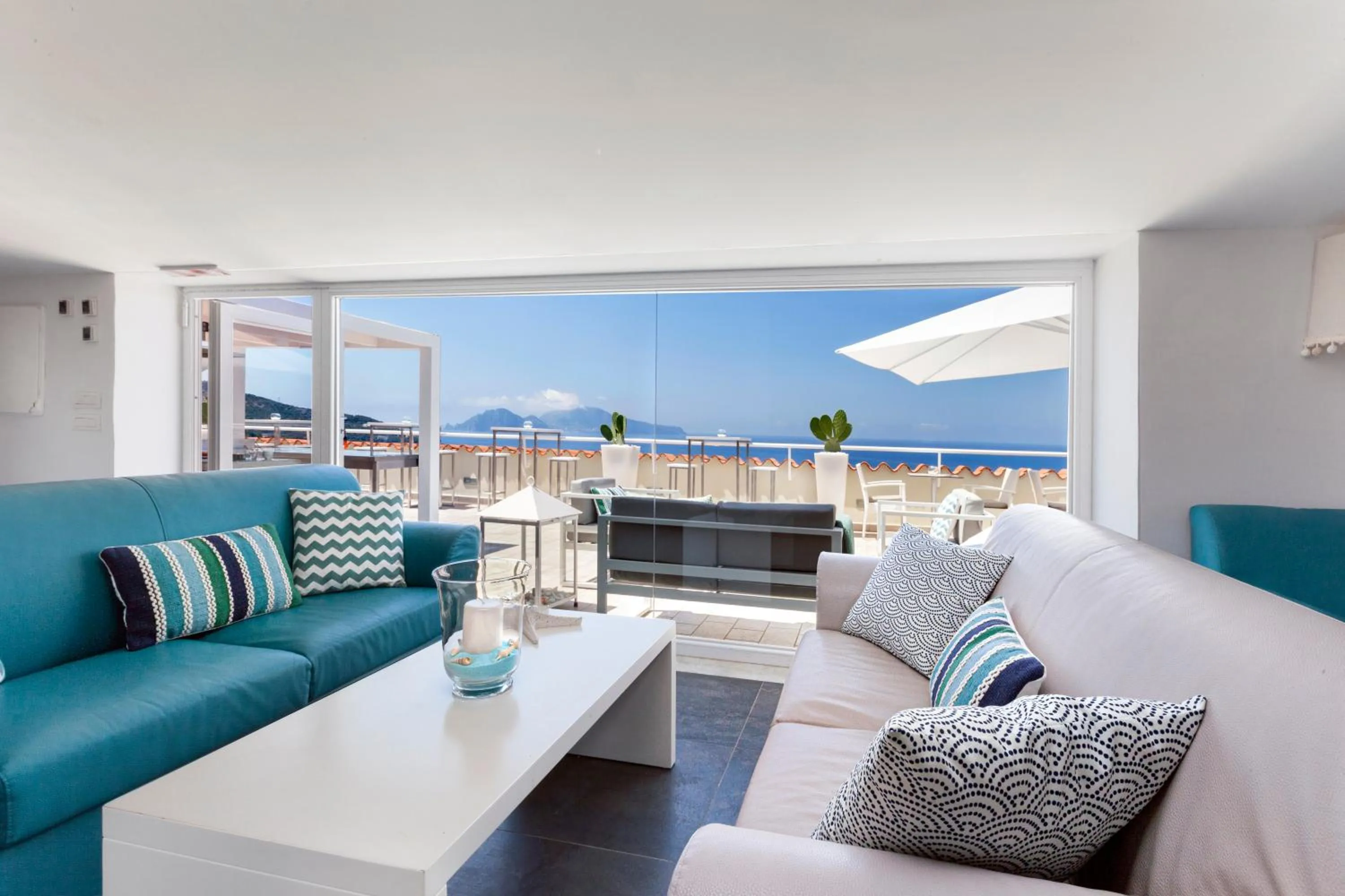 Lounge or bar in Hotel Vista di Capri