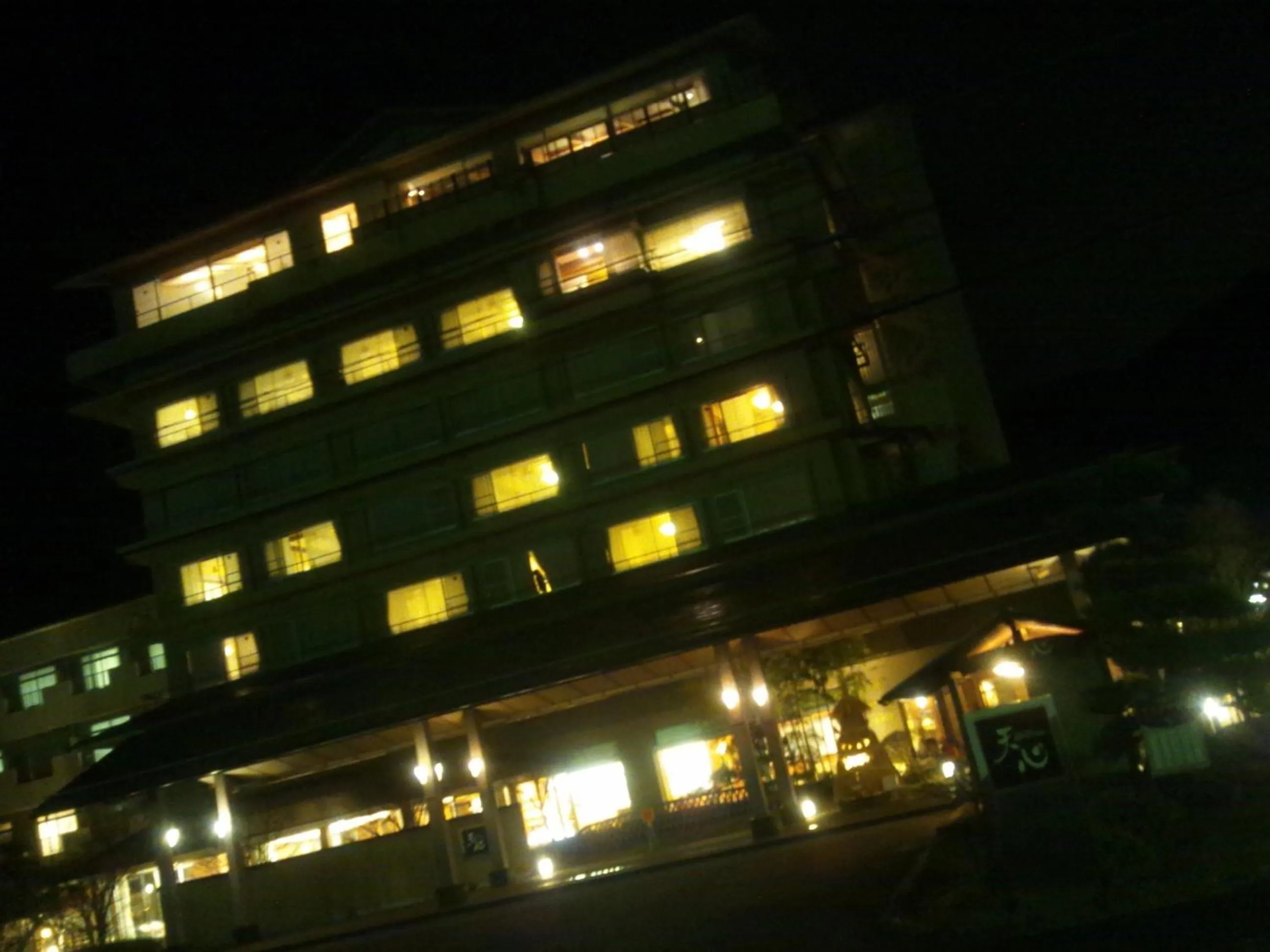 Facade/entrance in Hirugami Grand Hotel Tenshin