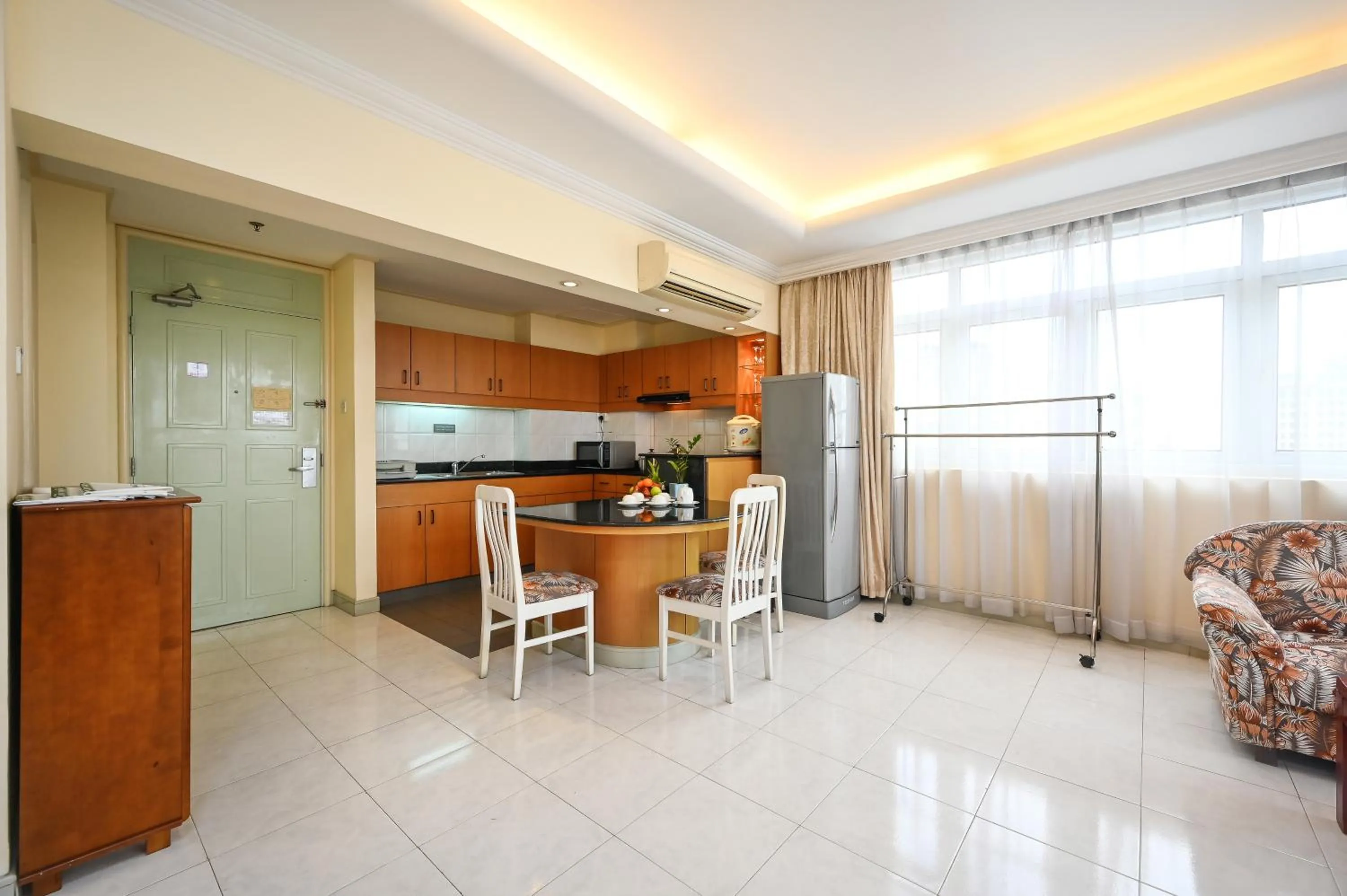Kitchen or kitchenette in Cityview Serviced Apartment & Hotel Ho Chi Minh City