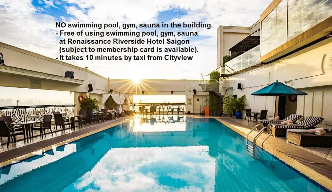Swimming pool in Cityview Serviced Apartment & Hotel Ho Chi Minh City