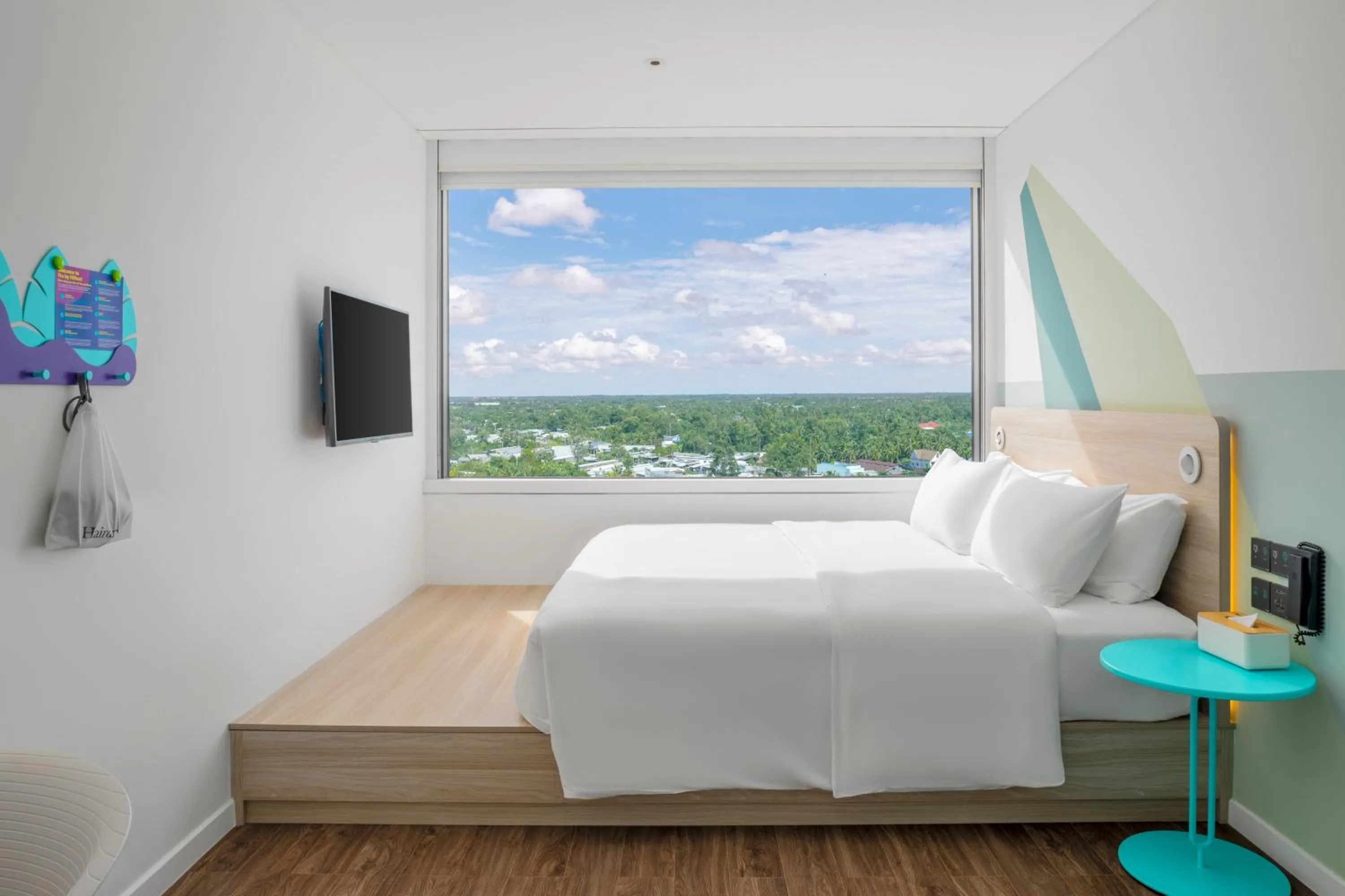 View (from property/room), Bed in Tru by Hilton Hau Giang City Centre