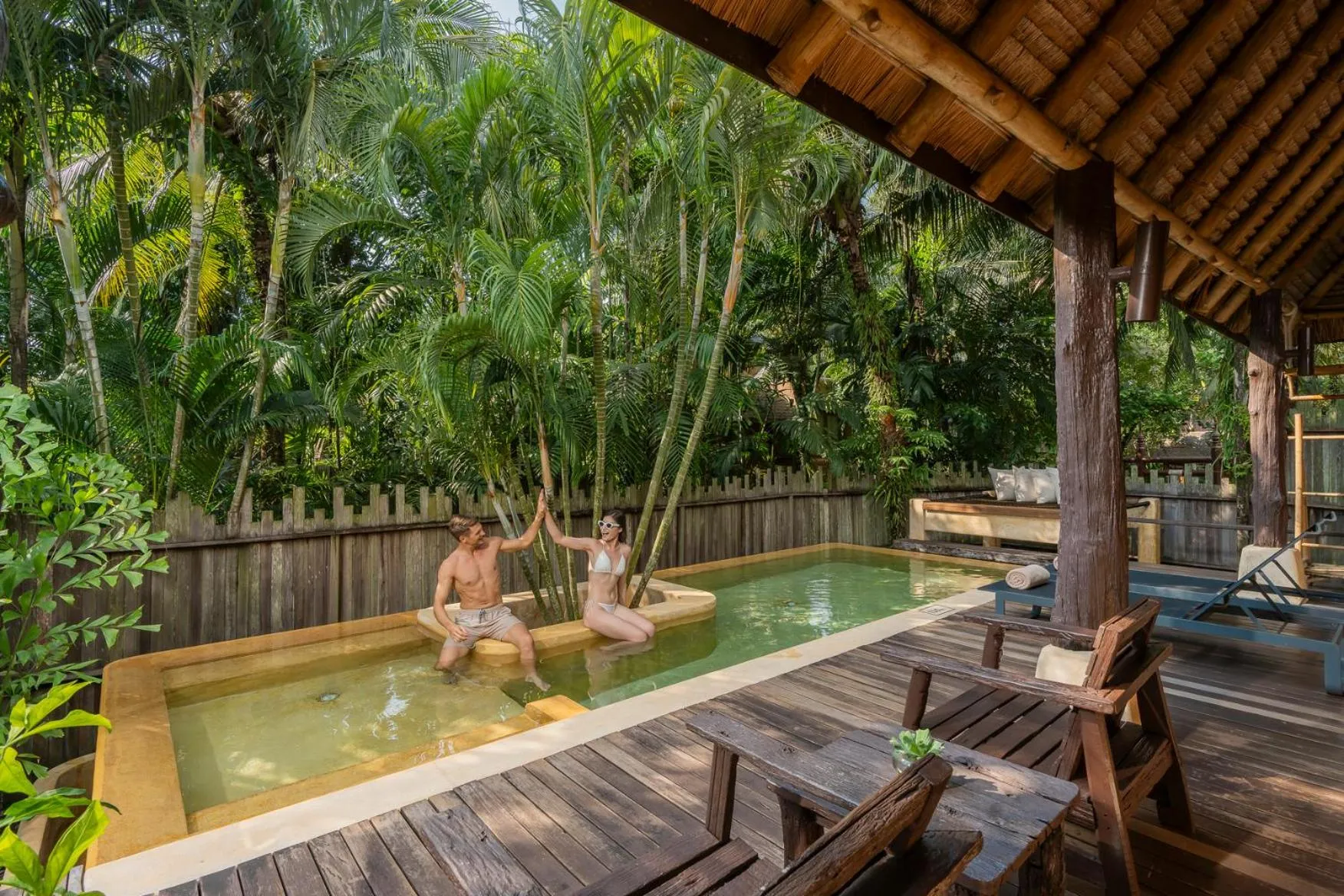 Balcony/Terrace in High Season Pool Villa & Spa