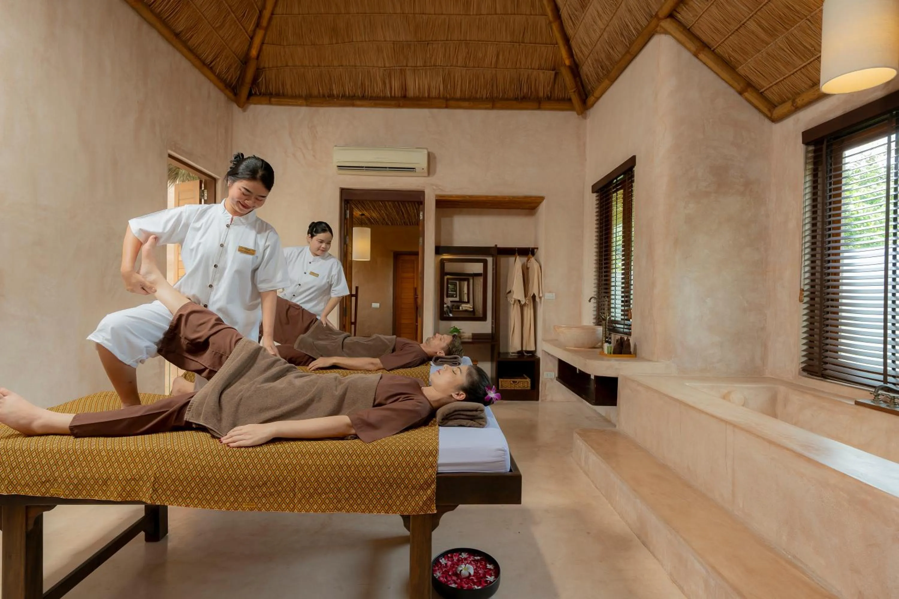 Massage in High Season Pool Villa & Spa