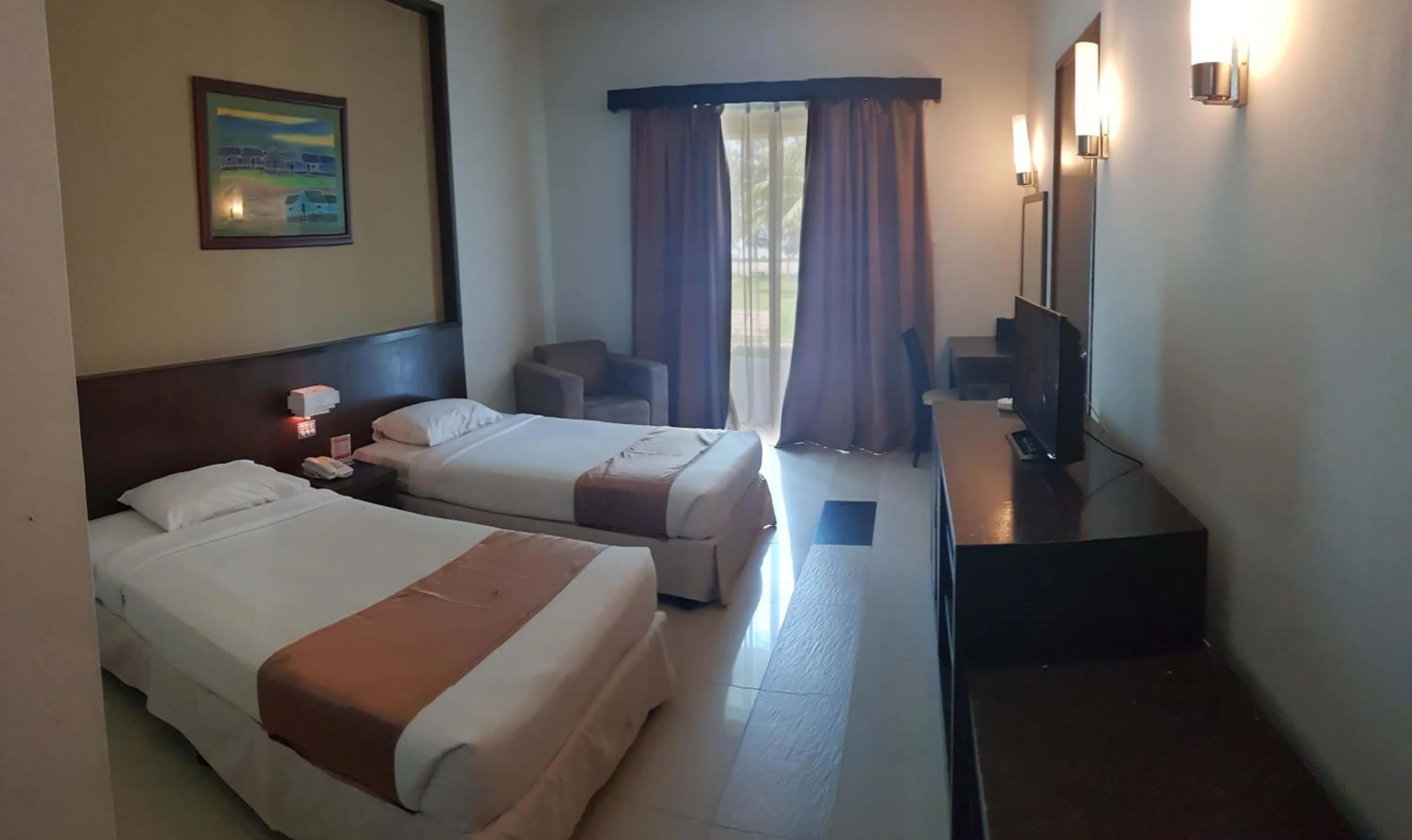 TV and multimedia, Bed in Hotel Felda Residence Tanjung Leman