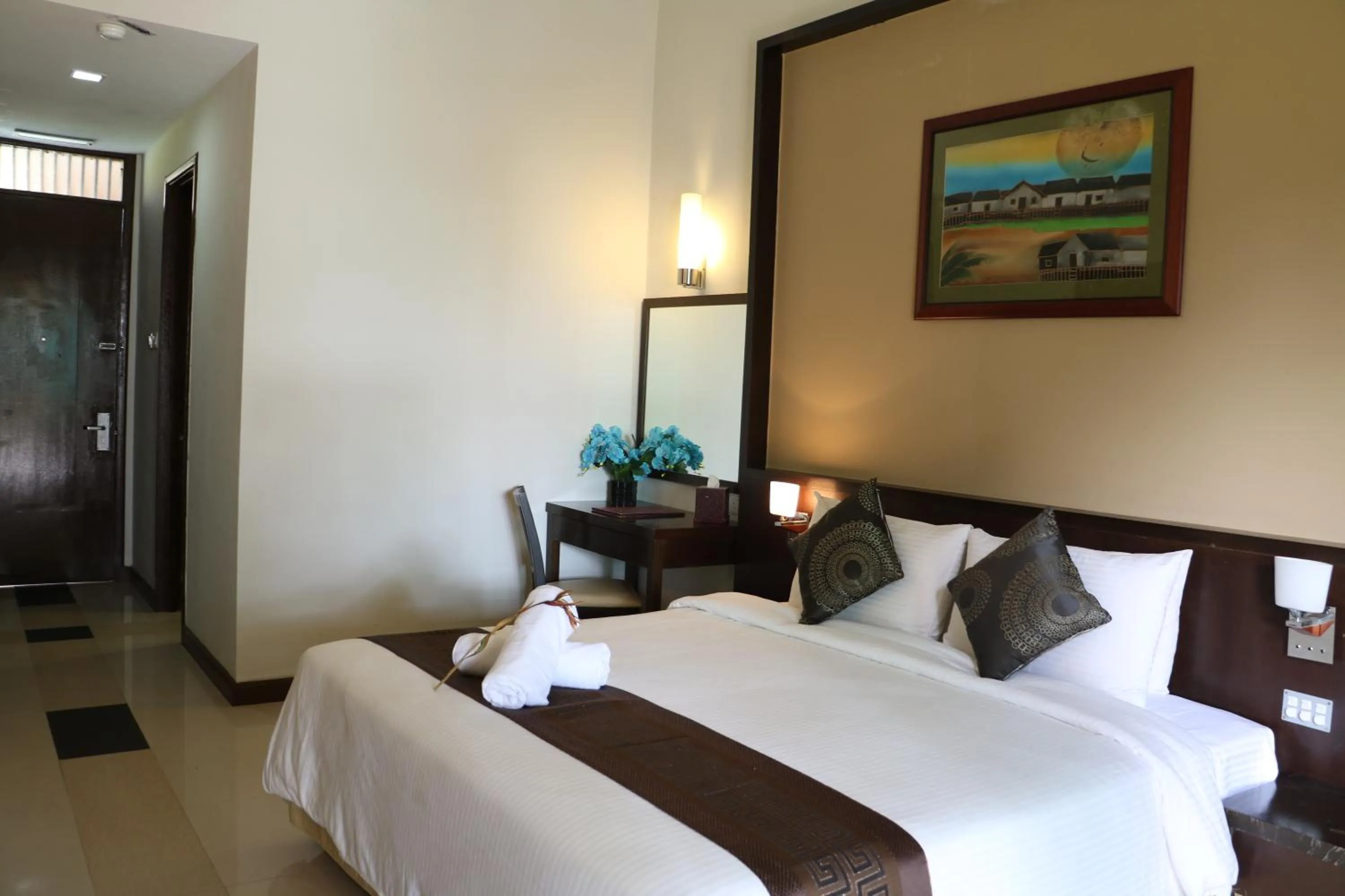 Bed in Hotel Felda Residence Tanjung Leman