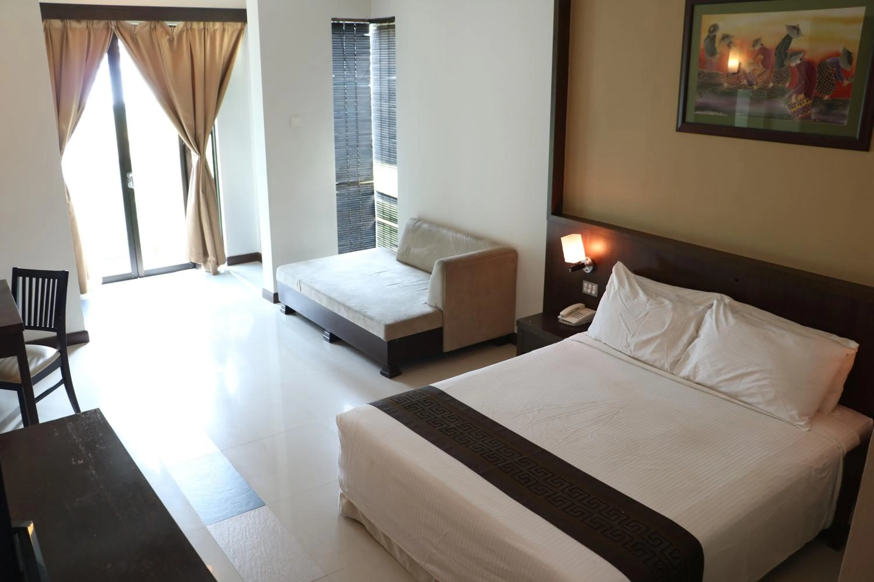 Bed in Hotel Felda Residence Tanjung Leman