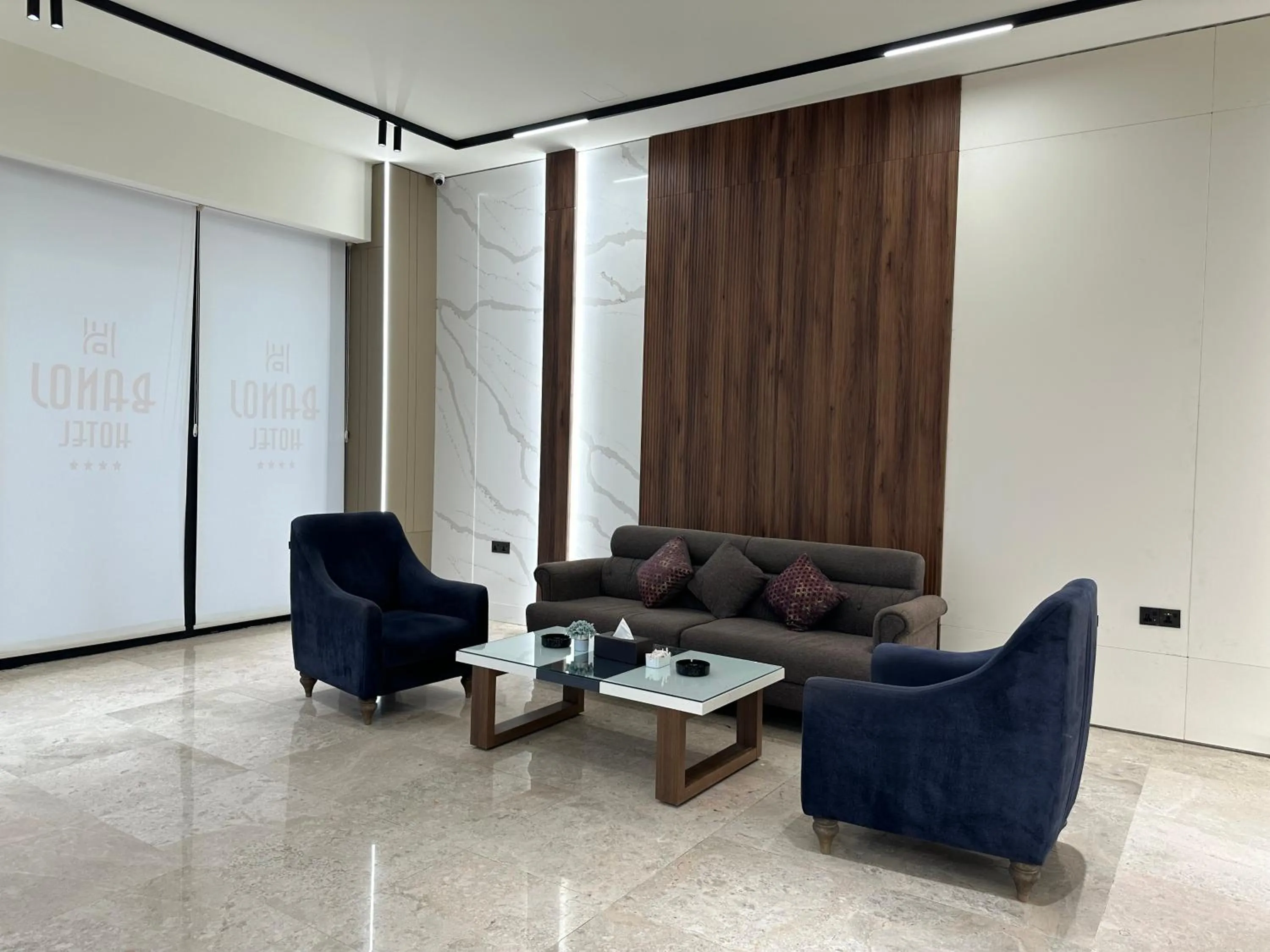 Seating area in Banoj Hotel