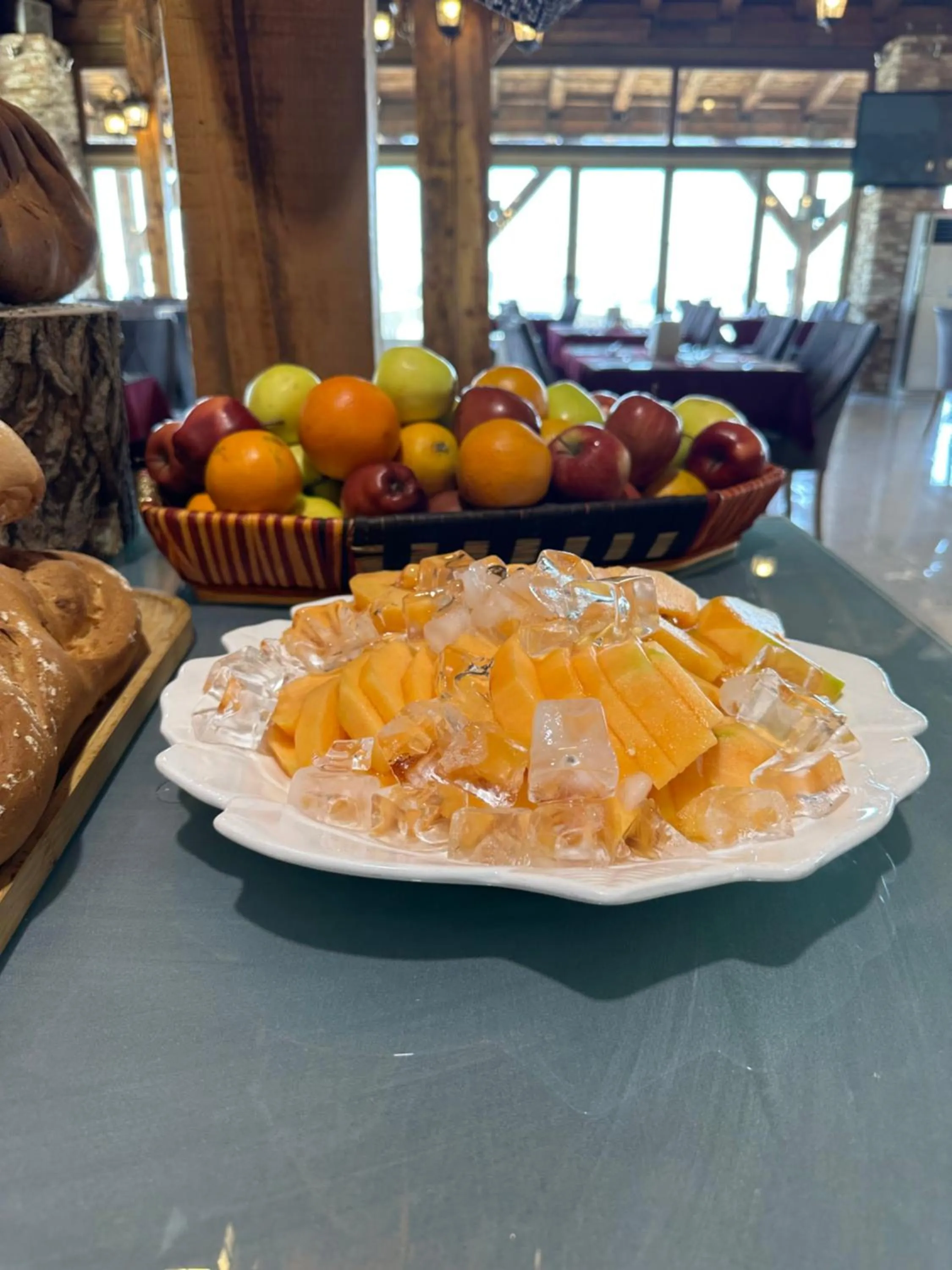 Buffet breakfast in Banoj Hotel