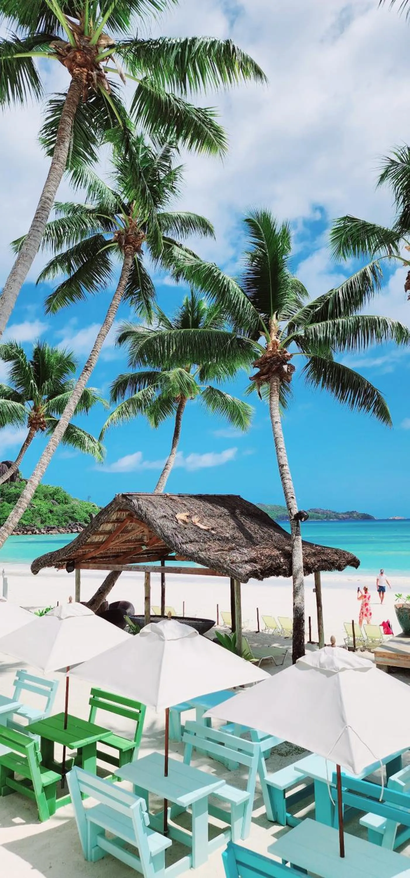 Beach in Hotel Le Duc de Praslin