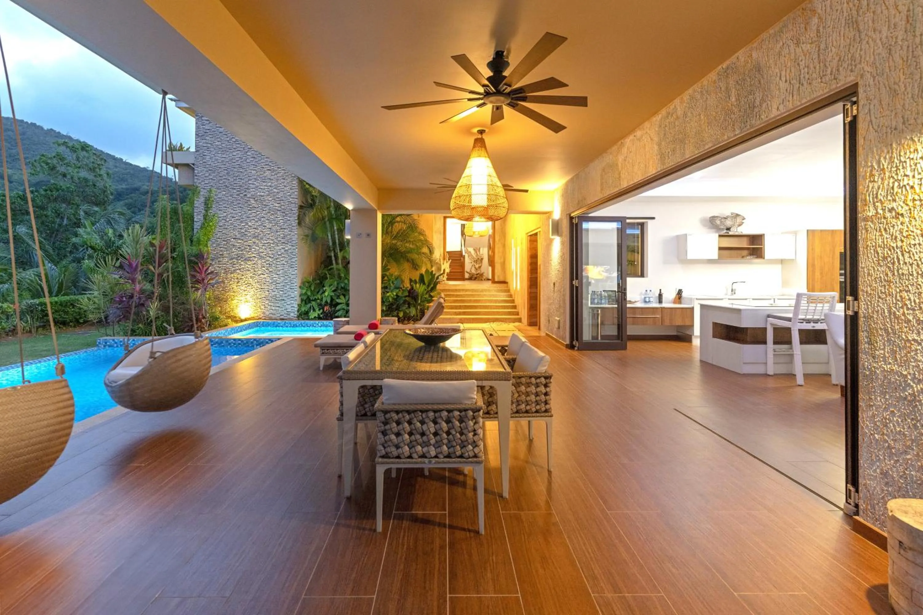 Living room in Hotel Le Duc de Praslin