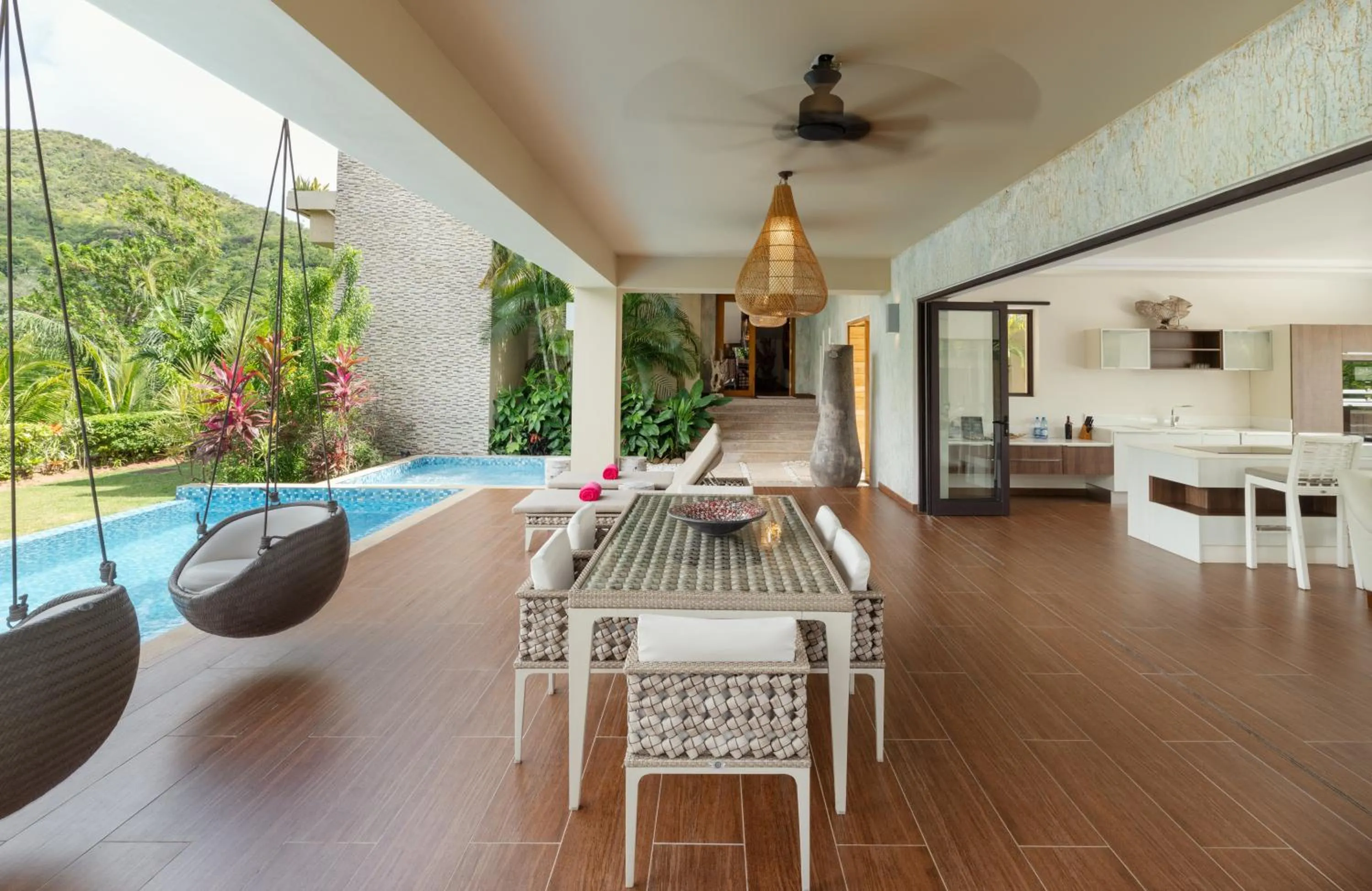 Living room in Hotel Le Duc de Praslin