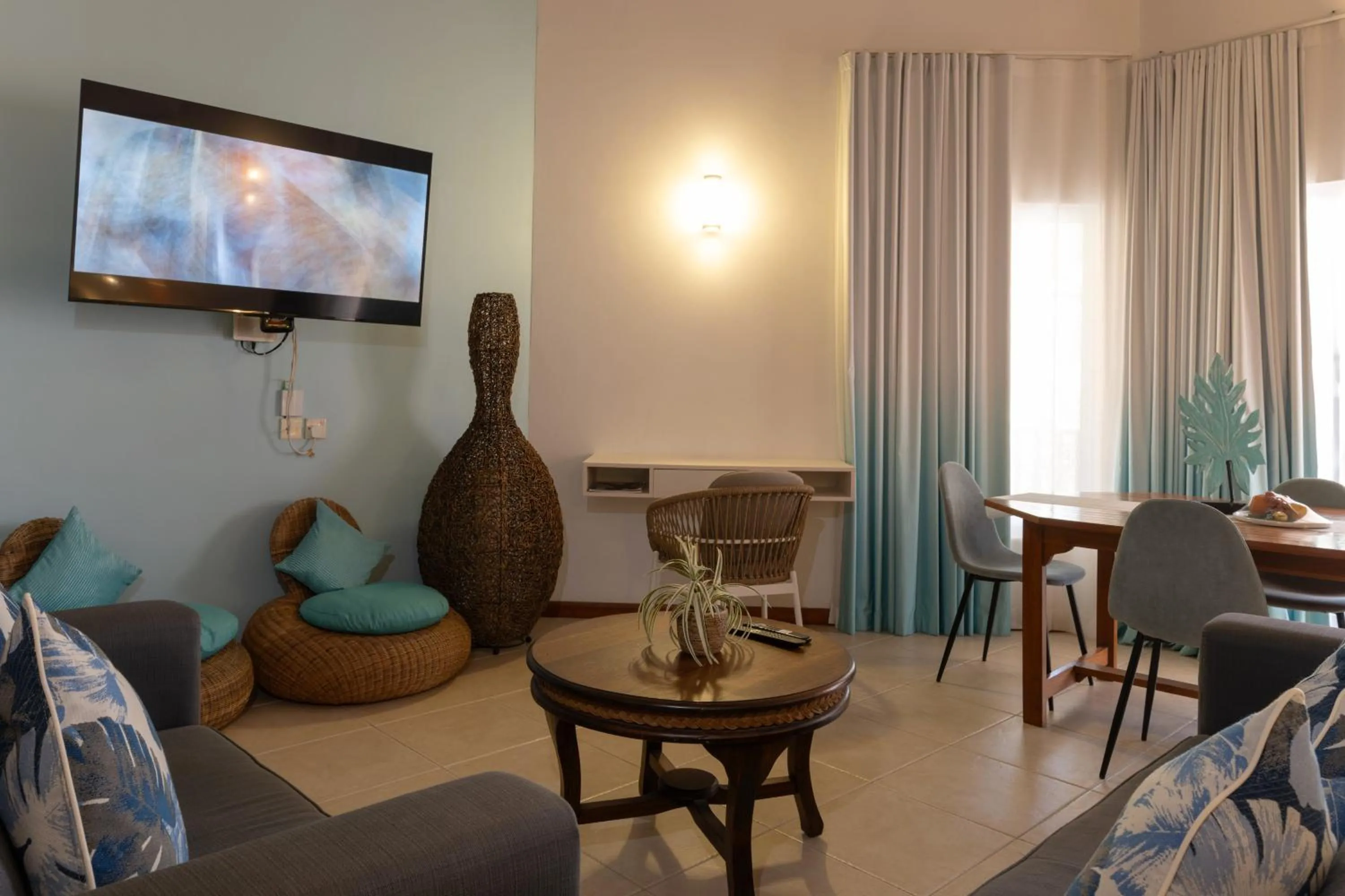 Living room in Hotel Le Duc de Praslin