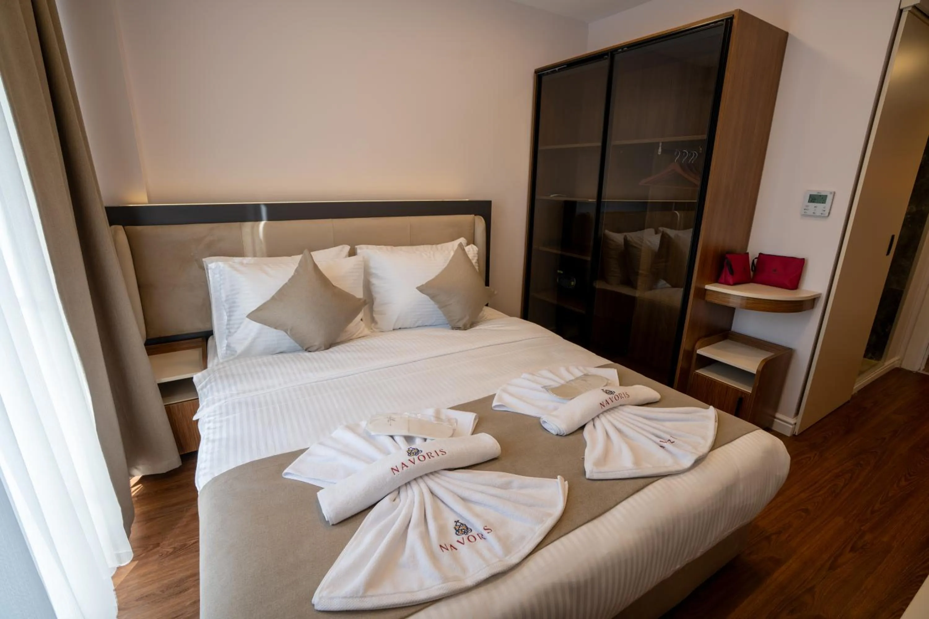 Bed in Navoris Hotel