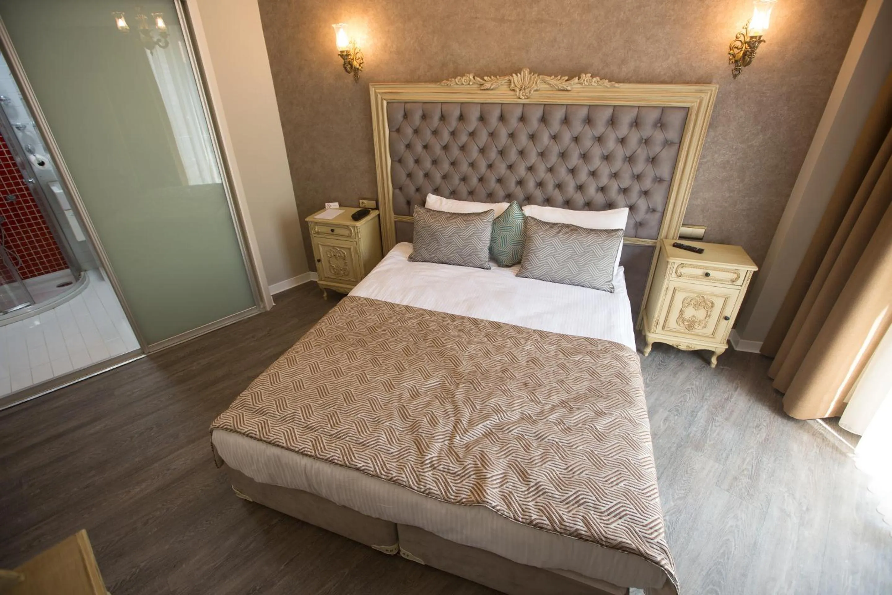 Bed in Idylle Hotel
