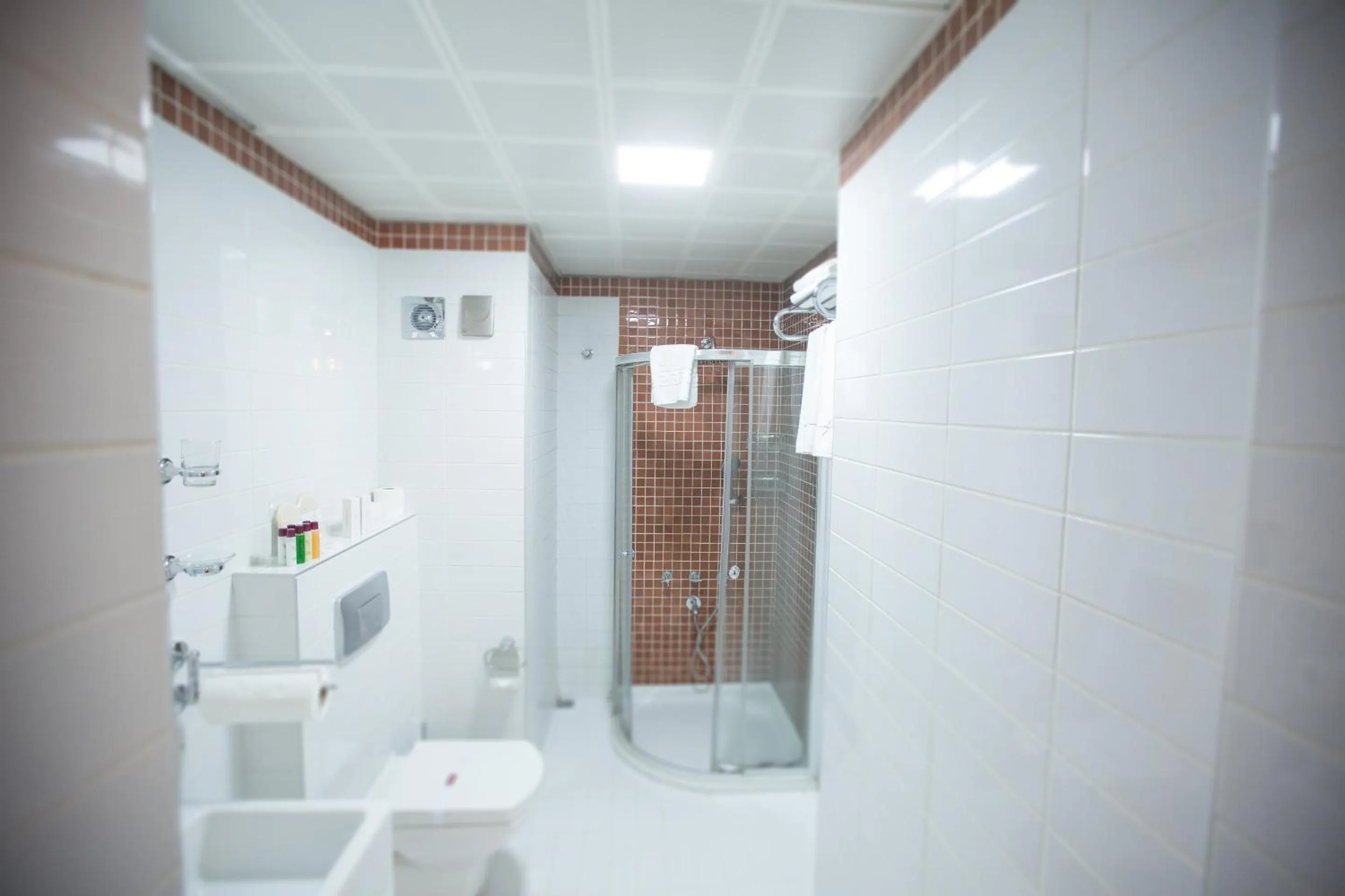 Shower in Idylle Hotel