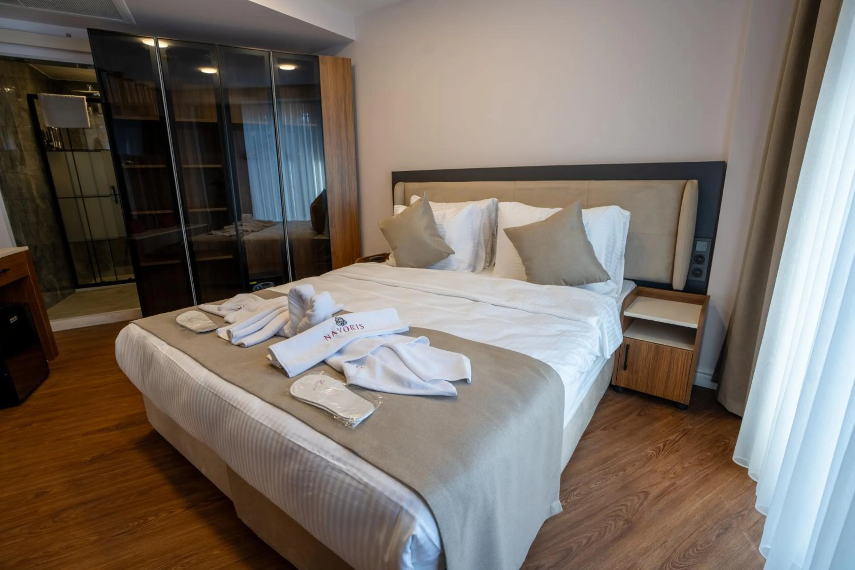 Bed in Navoris Hotel