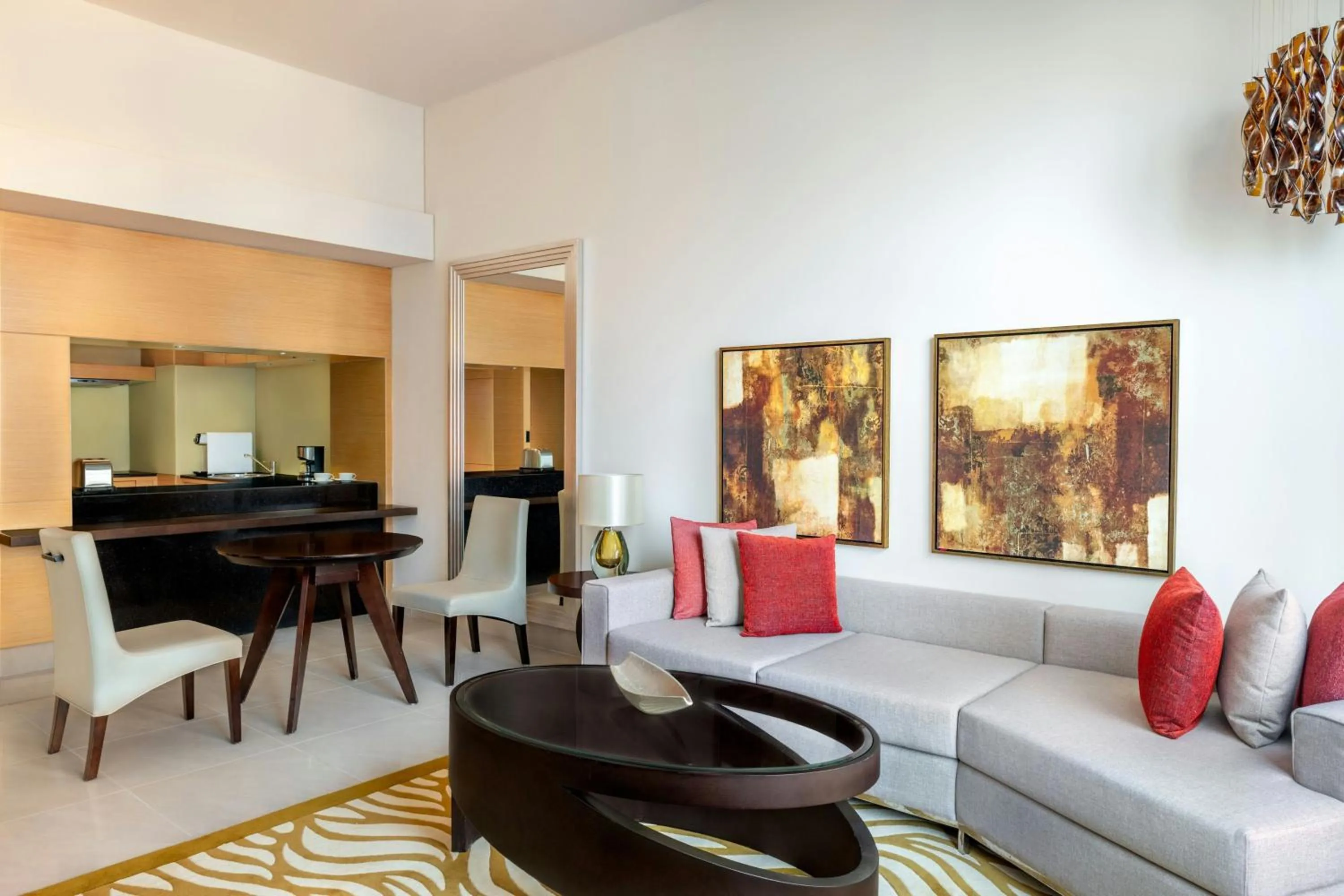 Lounge or bar in Marriott Executive Apartments Al Jaddaf, Dubai