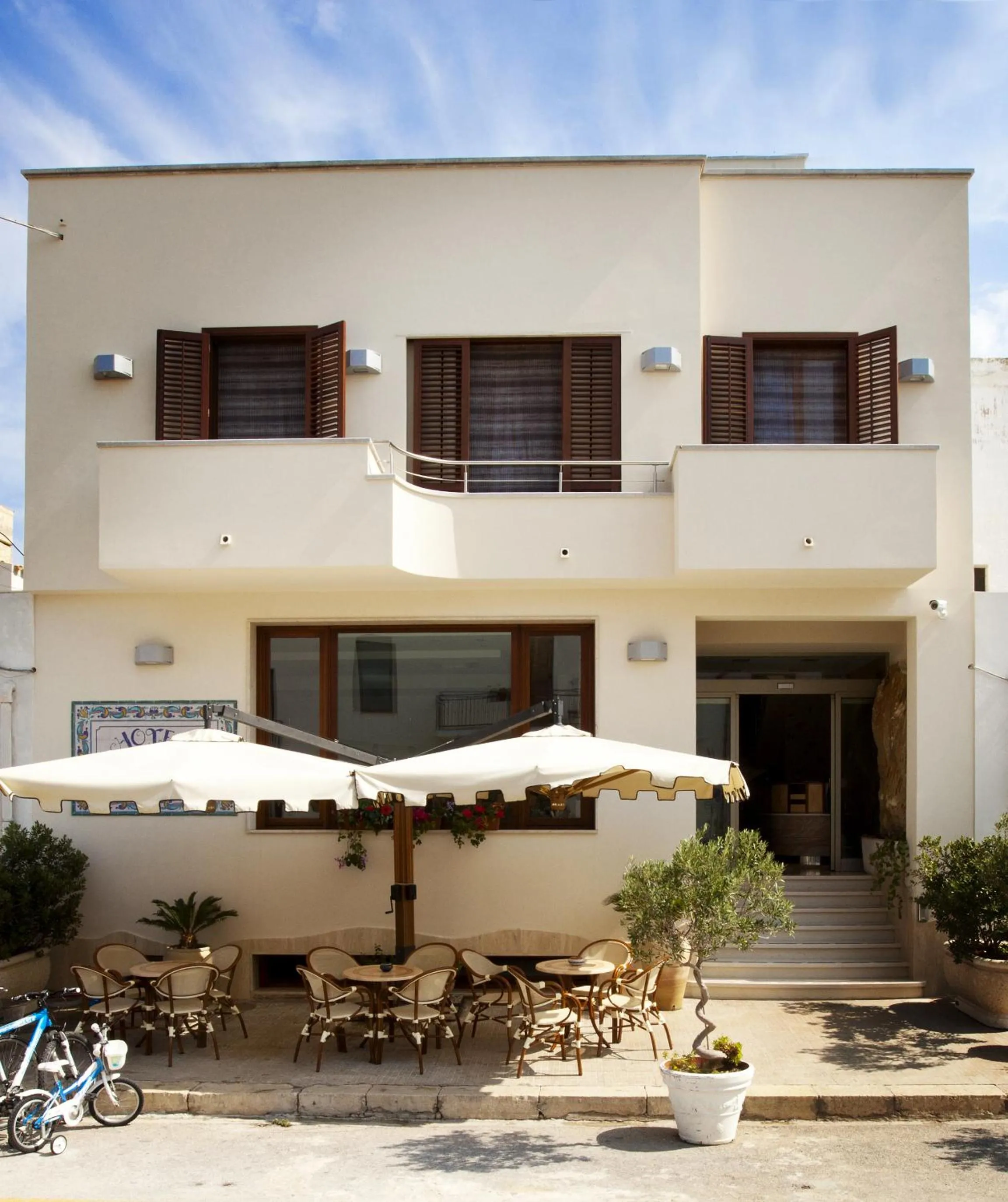 Facade/entrance in Hotel Piccolo Mondo