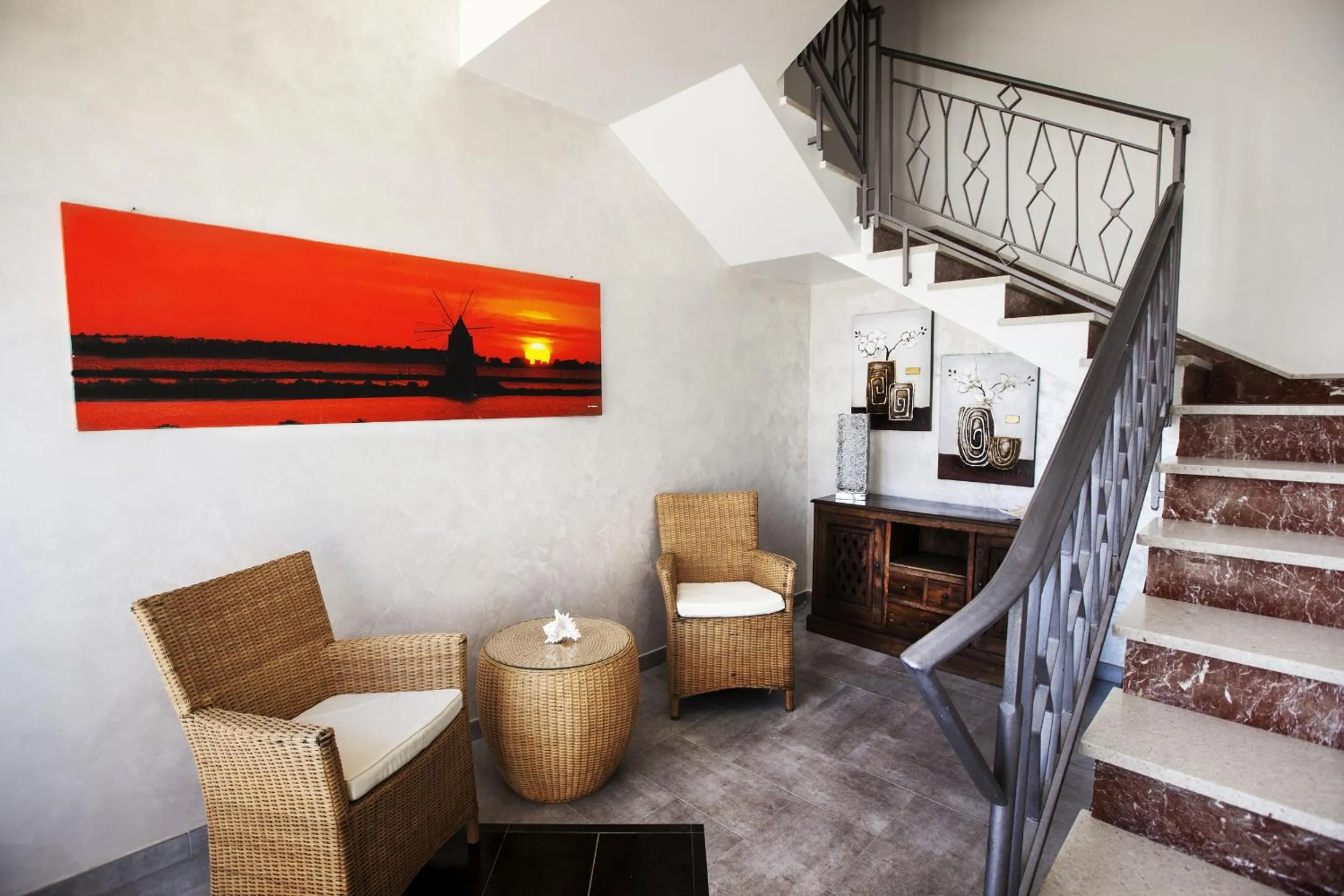 Decorative detail in Hotel Piccolo Mondo