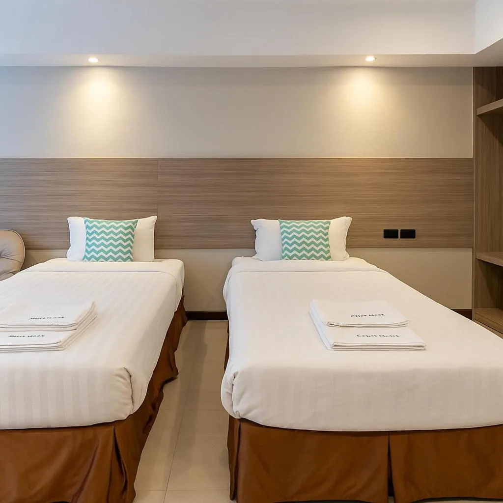 Bedroom, Bed in Avana Laem Chabang Boutique Hotel