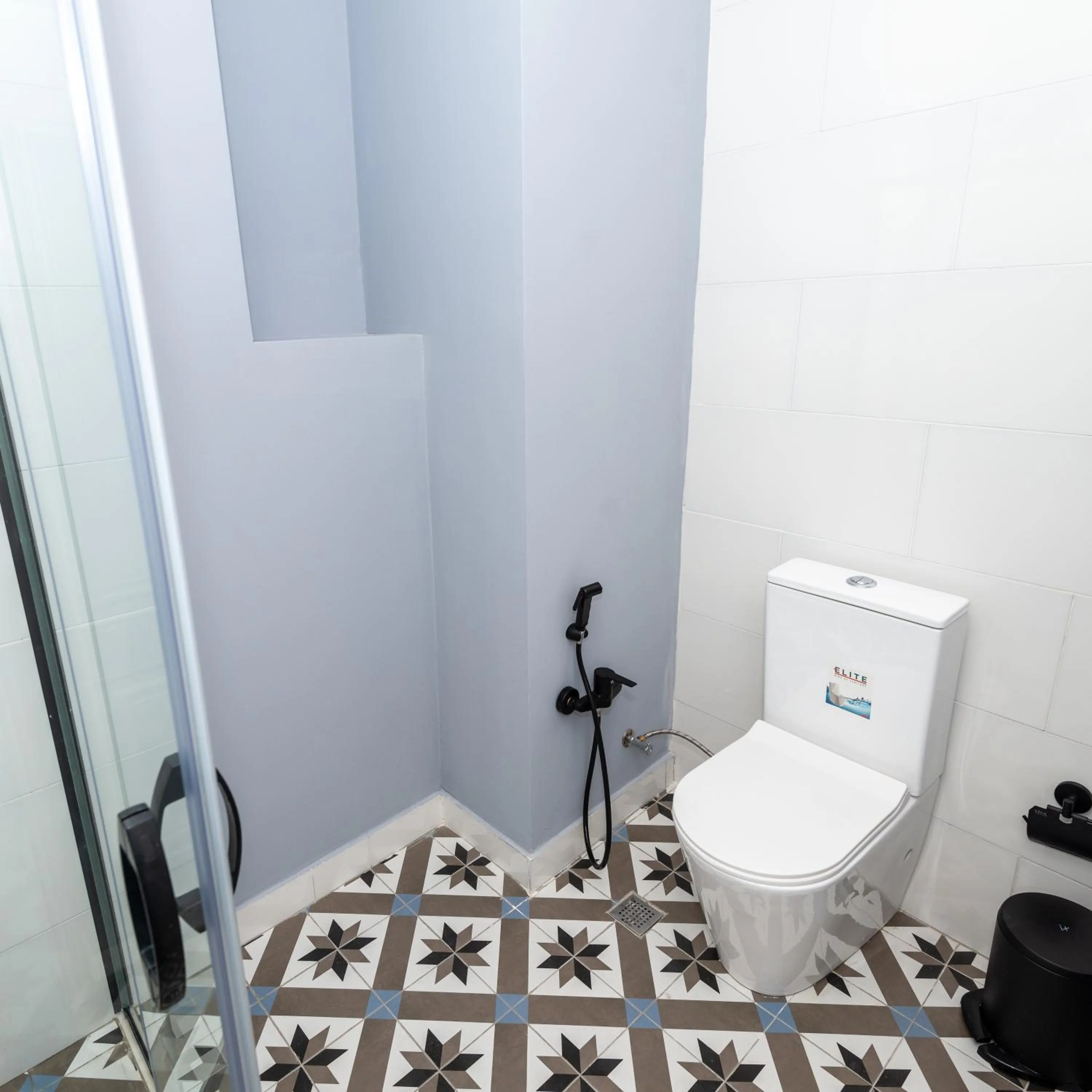 Bathroom in OLF Hotel