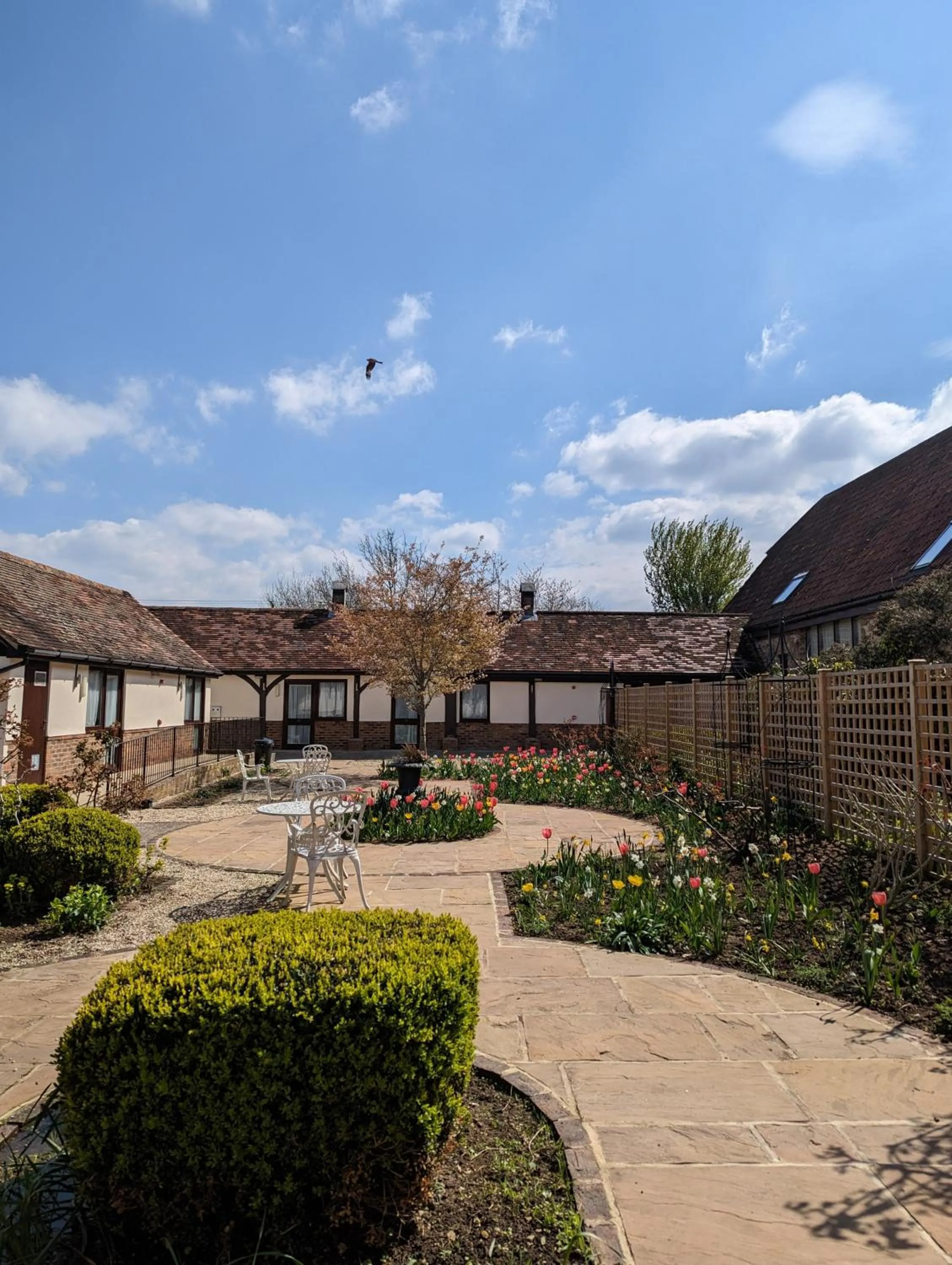 Garden in Kingfisher Barn