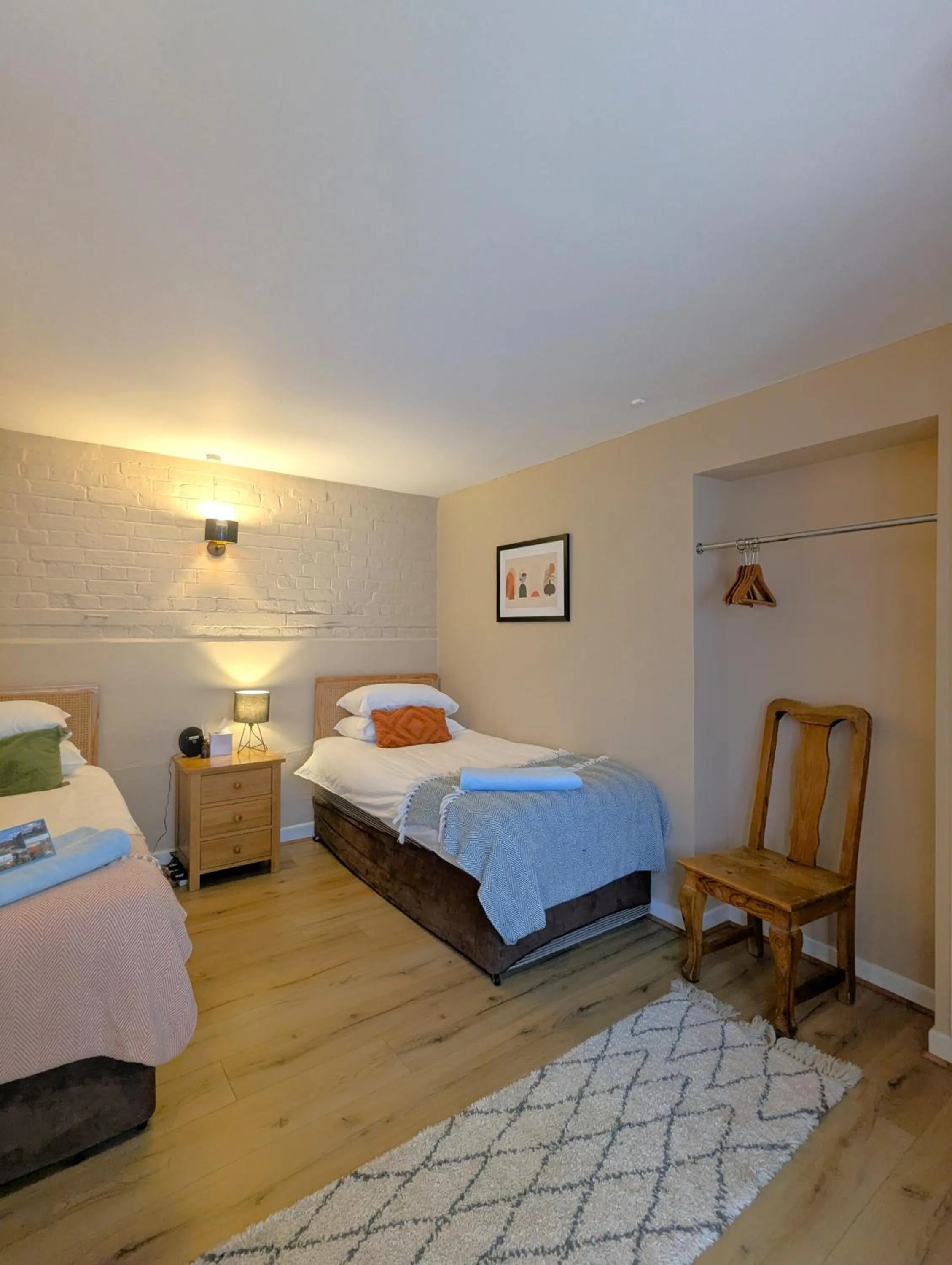 Bed in Kingfisher Barn