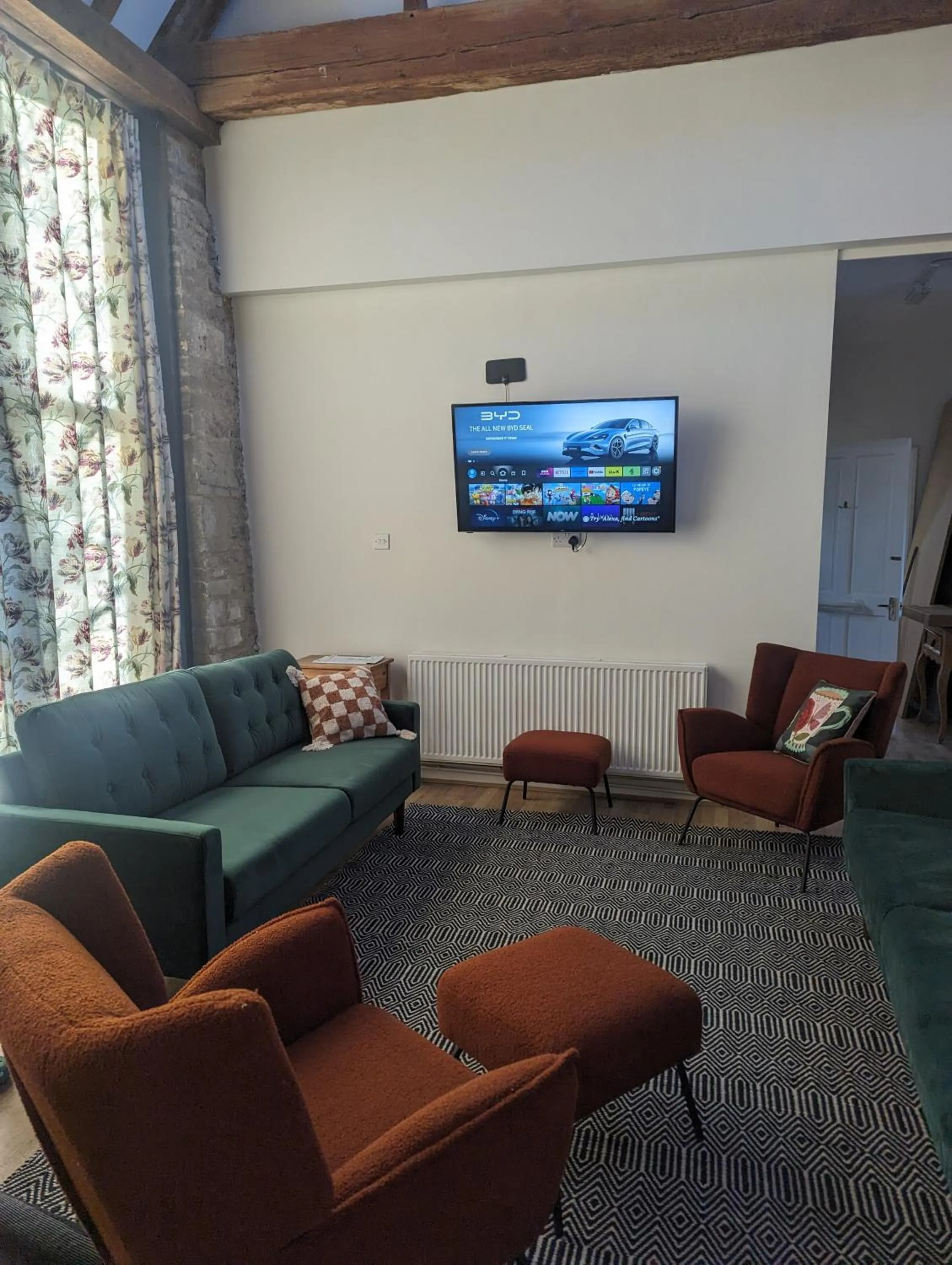 TV and multimedia in Kingfisher Barn