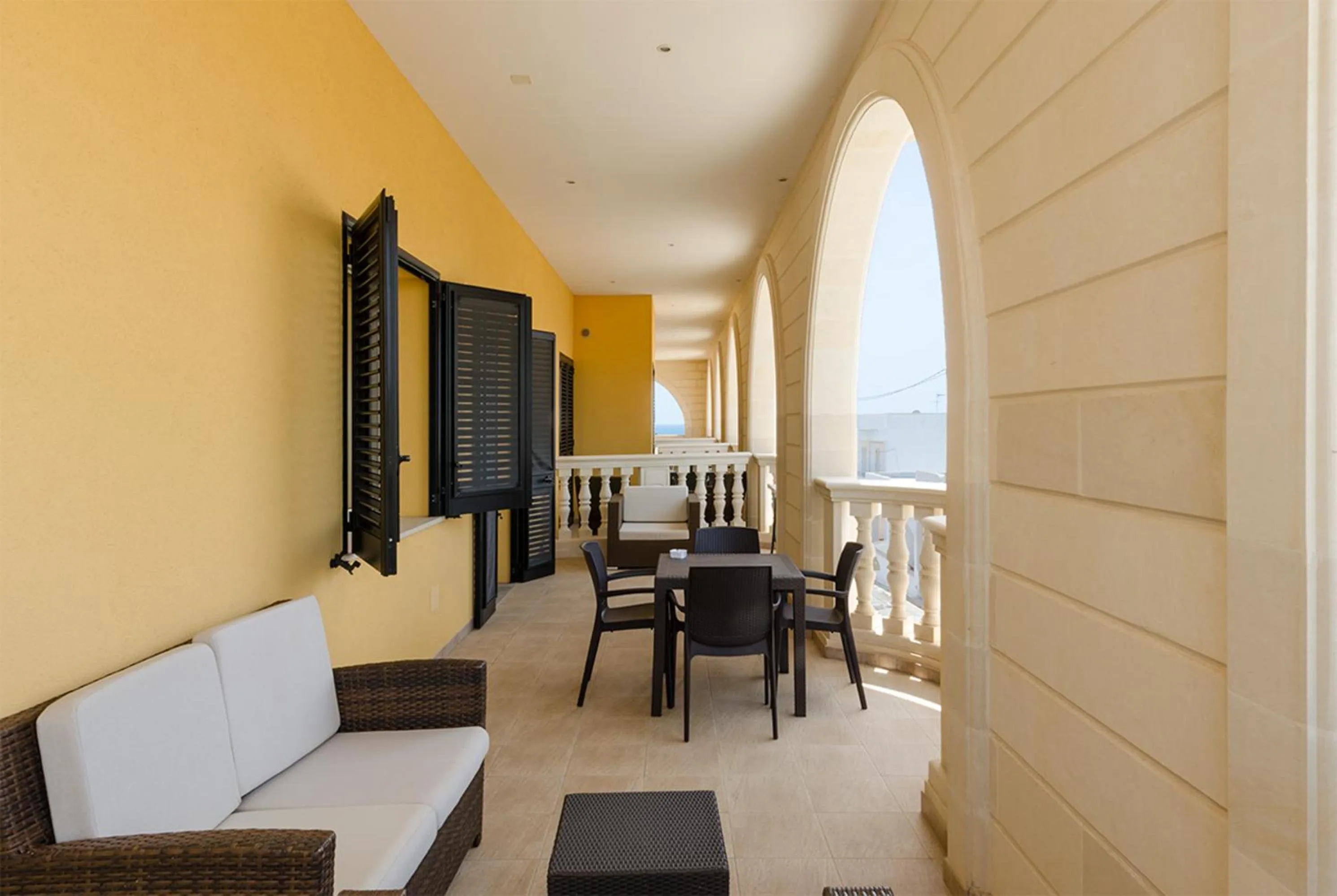 Balcony/Terrace in Hotel Salento Gold Beach
