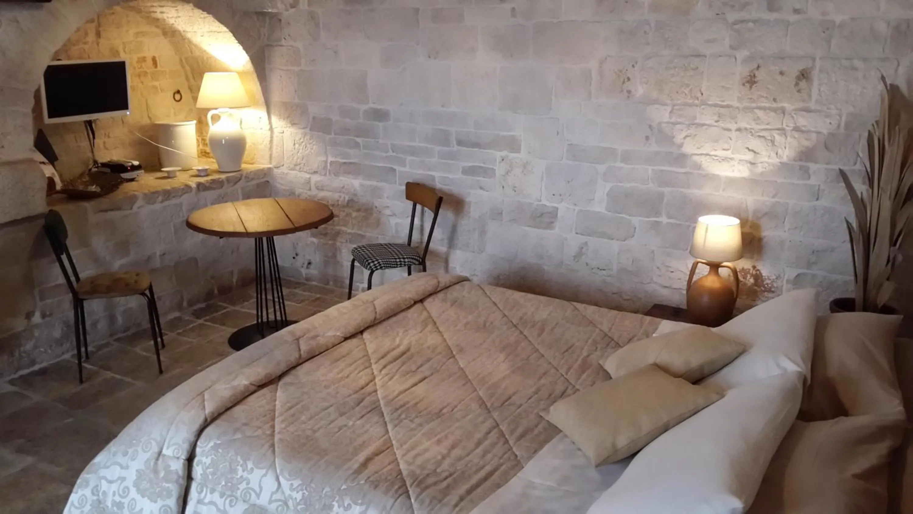 Bedroom, Bed in Masseria Rosa Trulli Relais