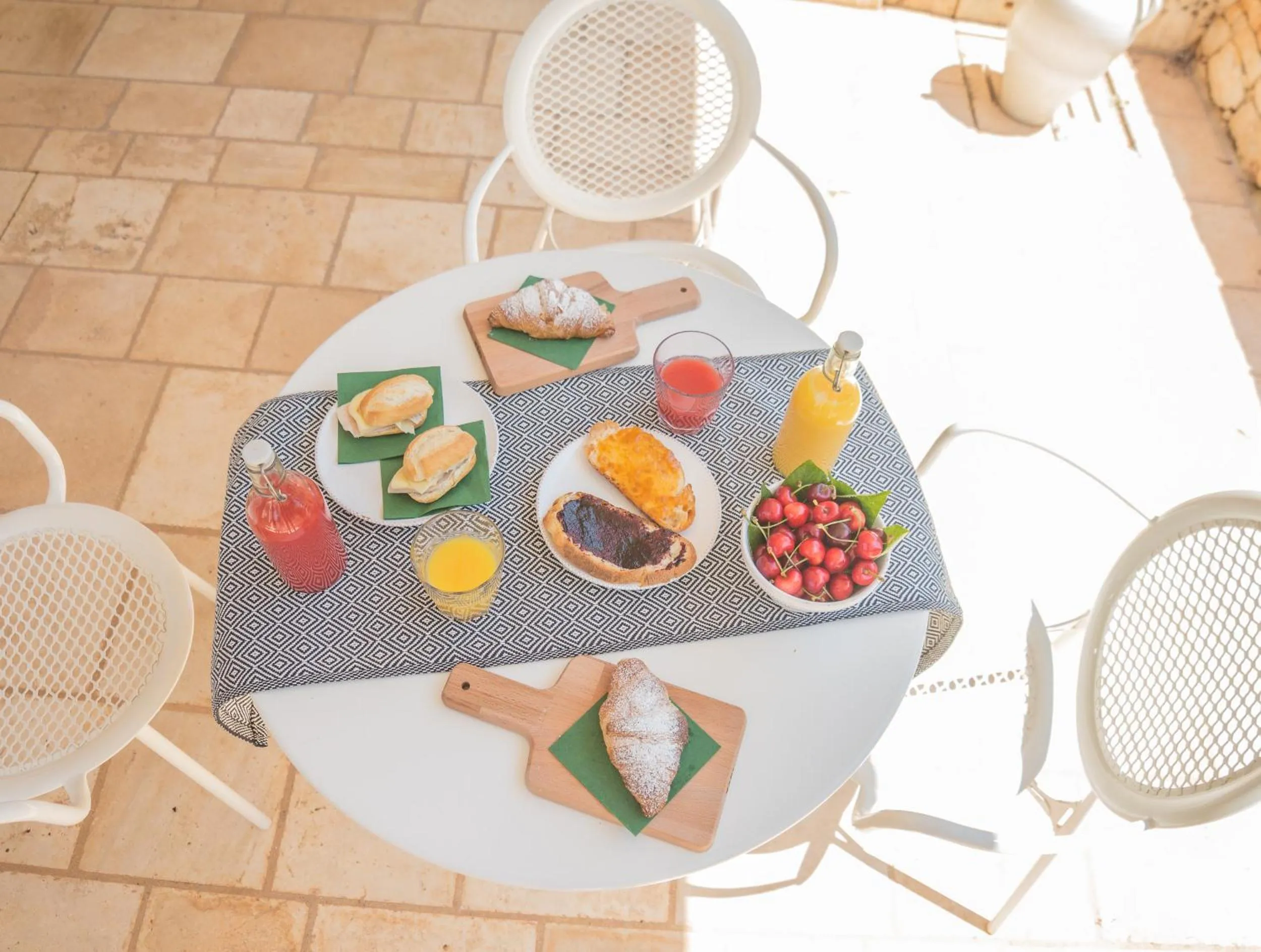 Food close-up in Masseria Rosa Trulli Relais