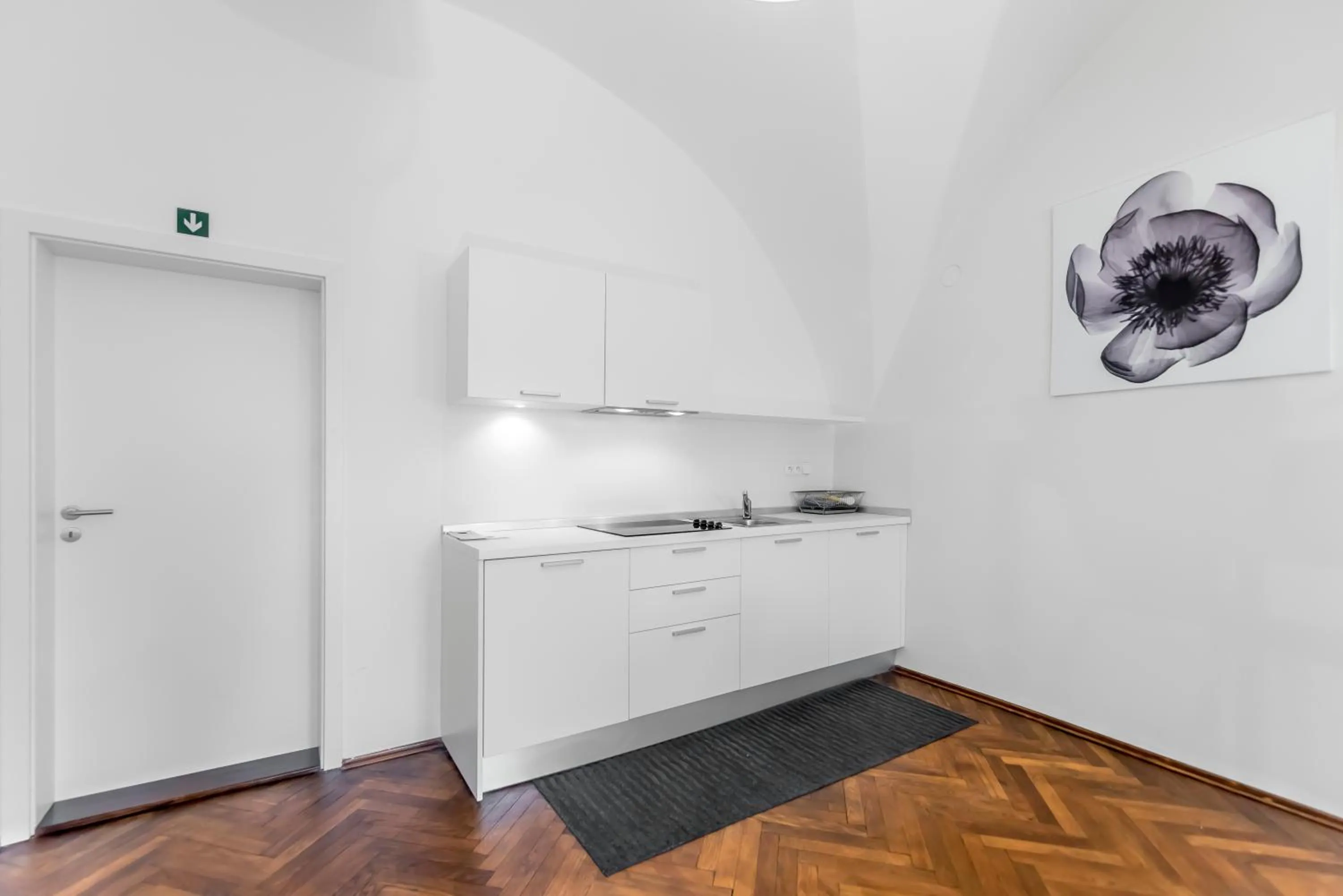 Kitchen or kitchenette in TGM Hotel Residence