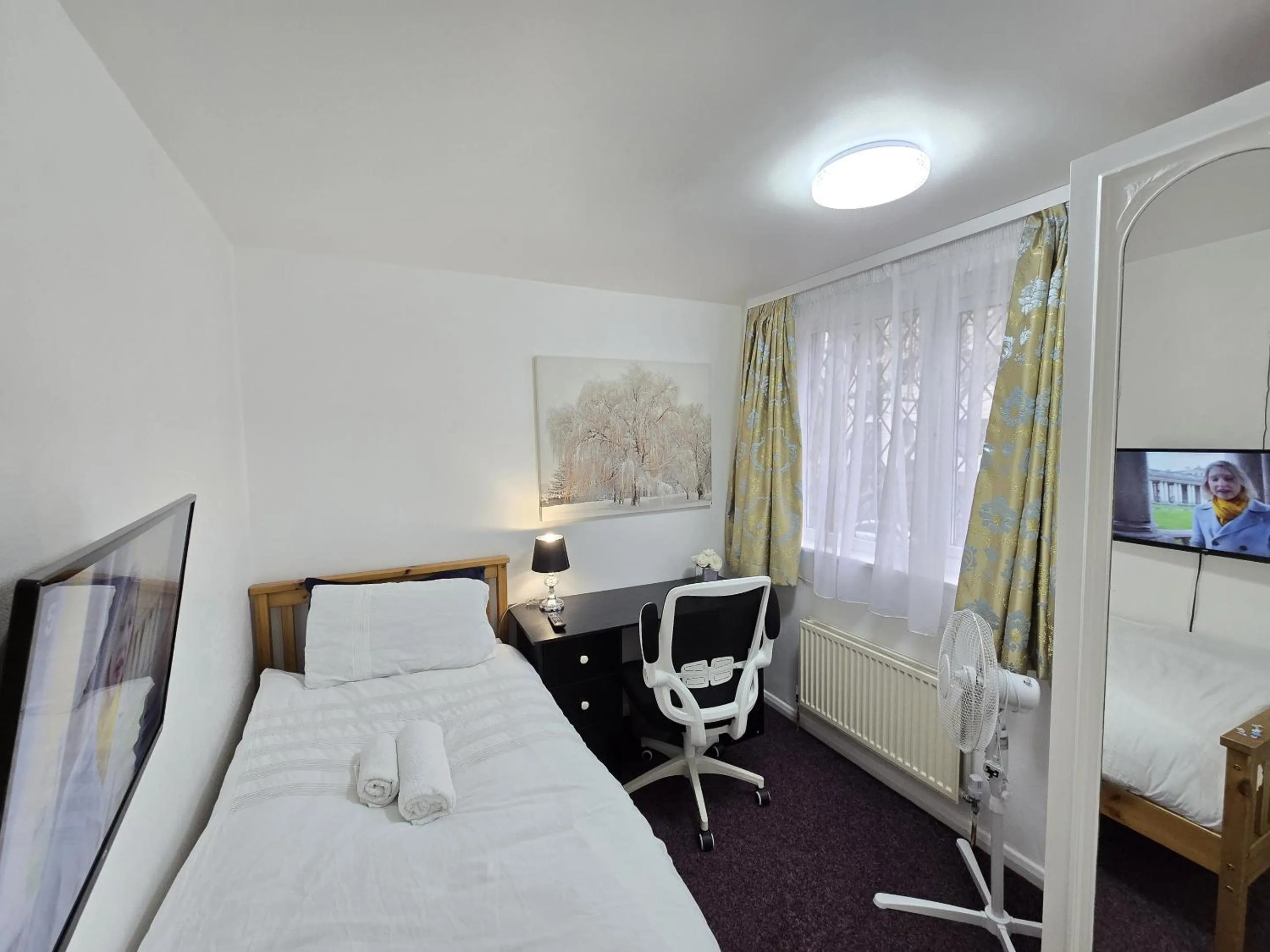 Bedroom, Bed in London Marylebone Grendon rooms