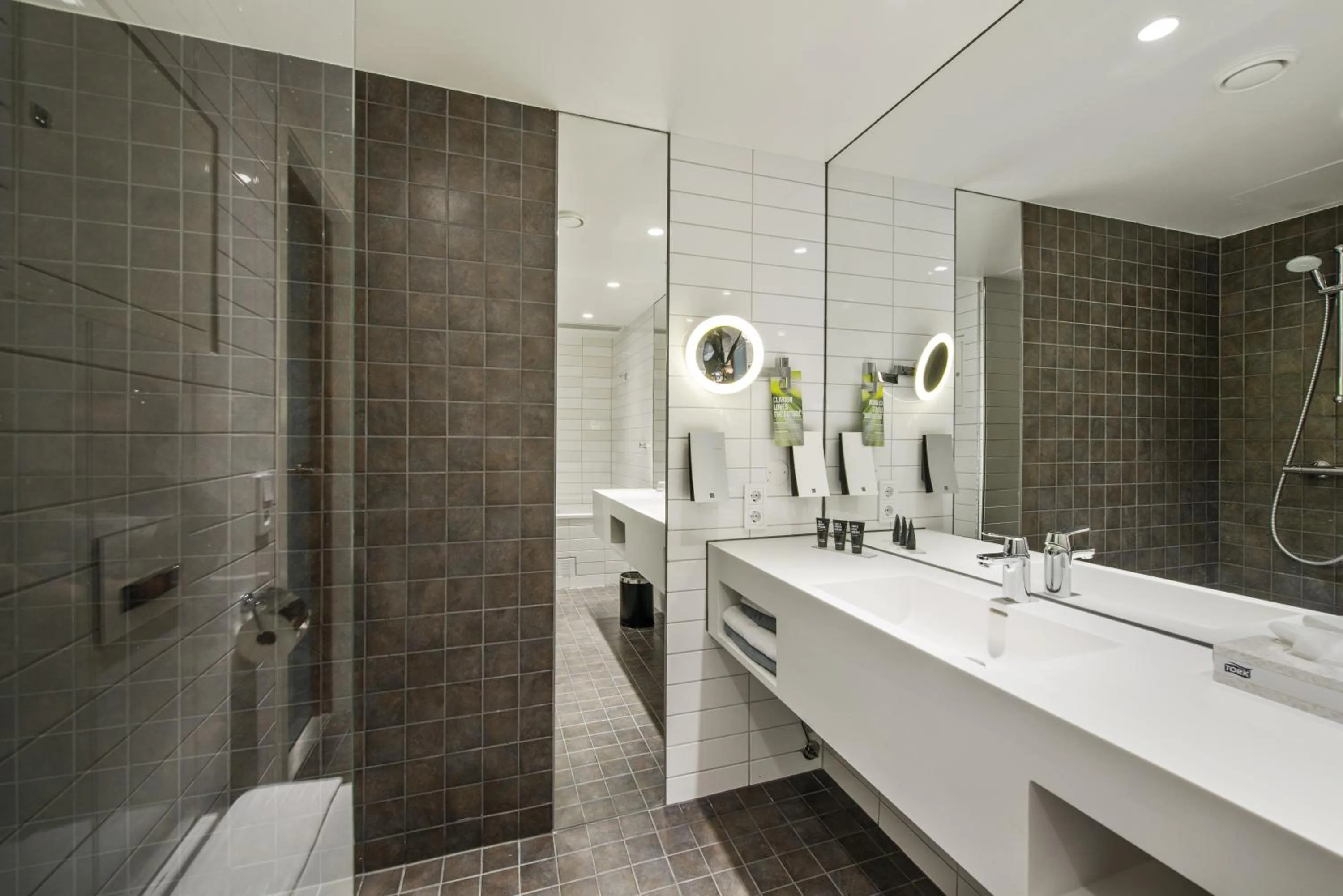 Bathroom in Clarion Hotel The Edge