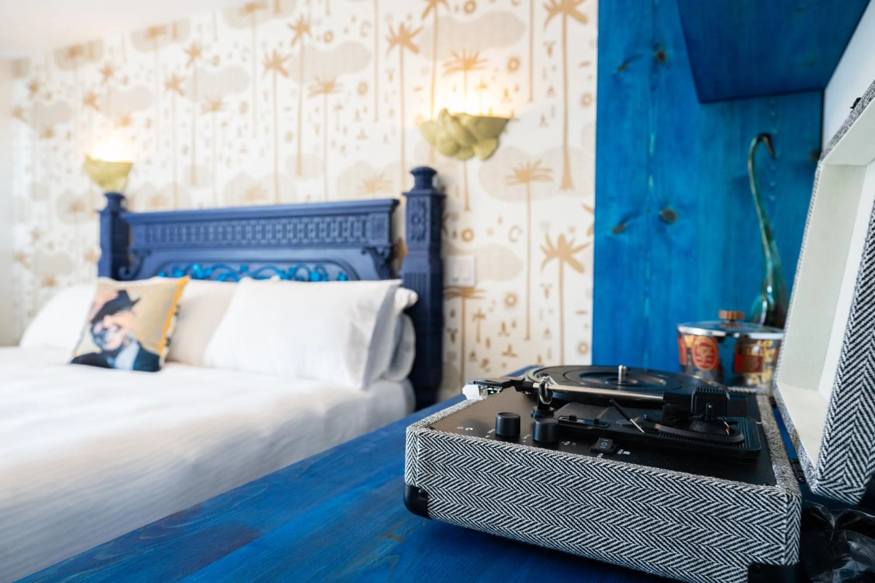 Bed in Motel Chelsea