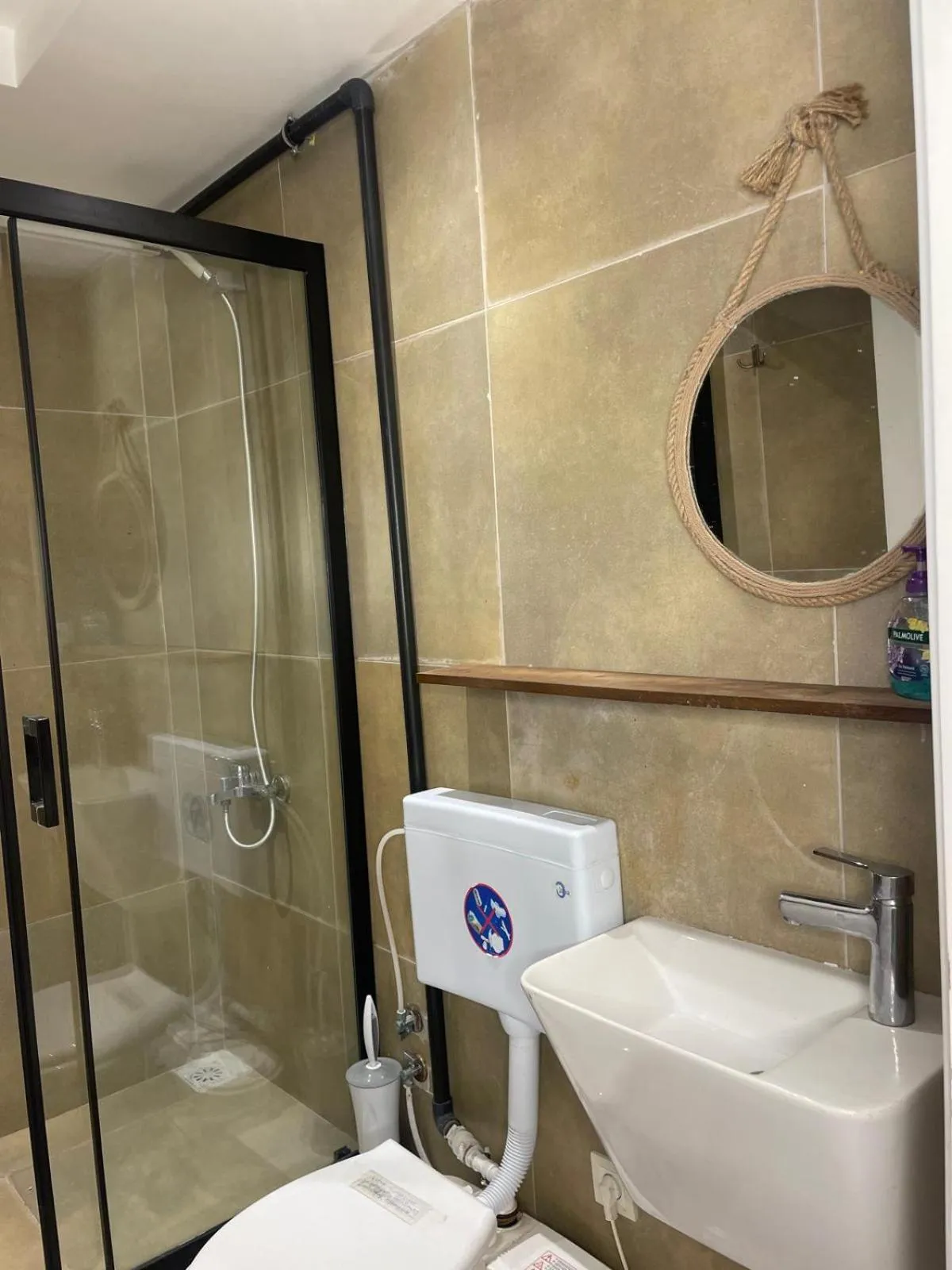 Toilet in Chloe hotel Alacati