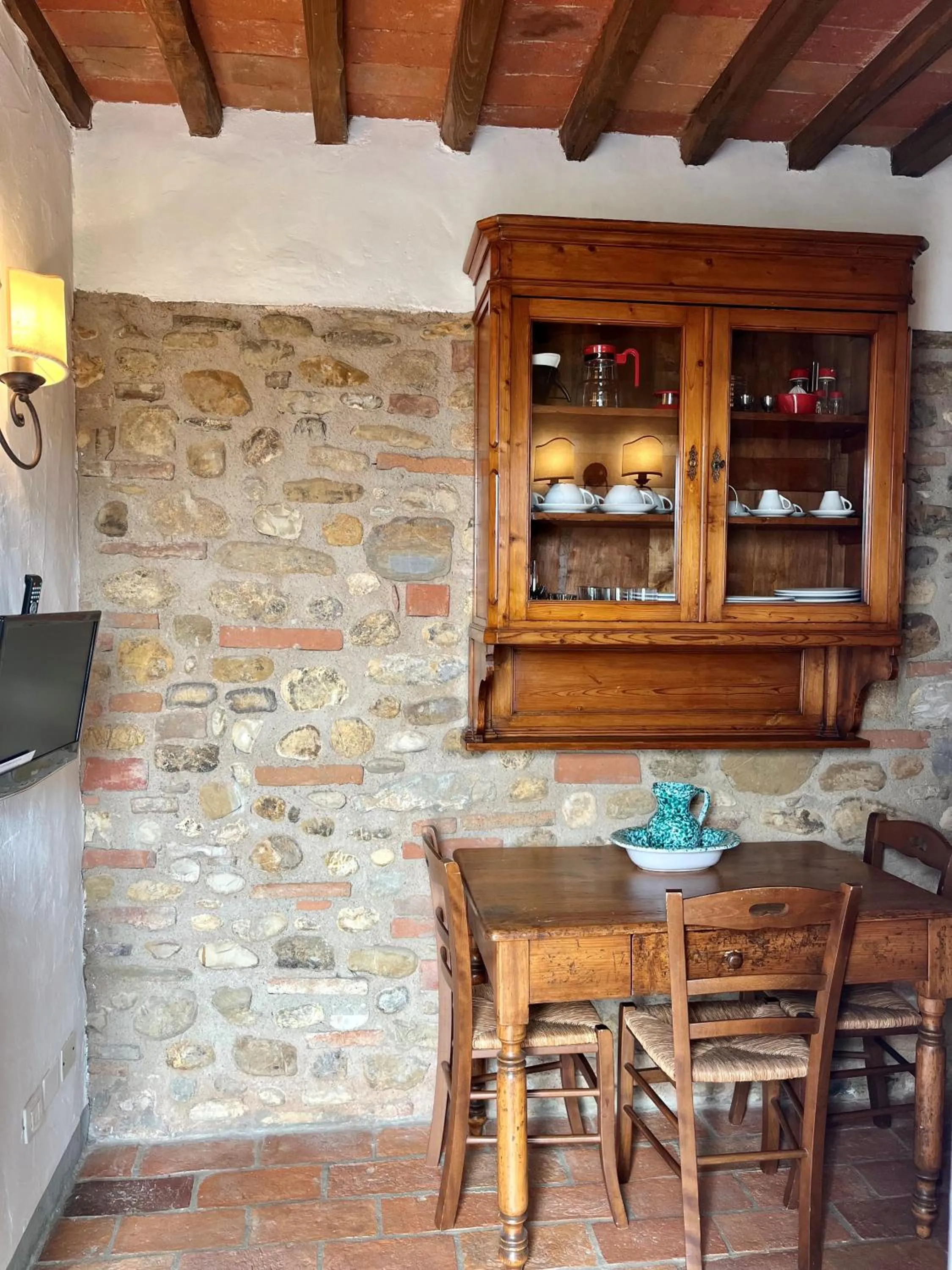 Dining area in Fattoria Querceto