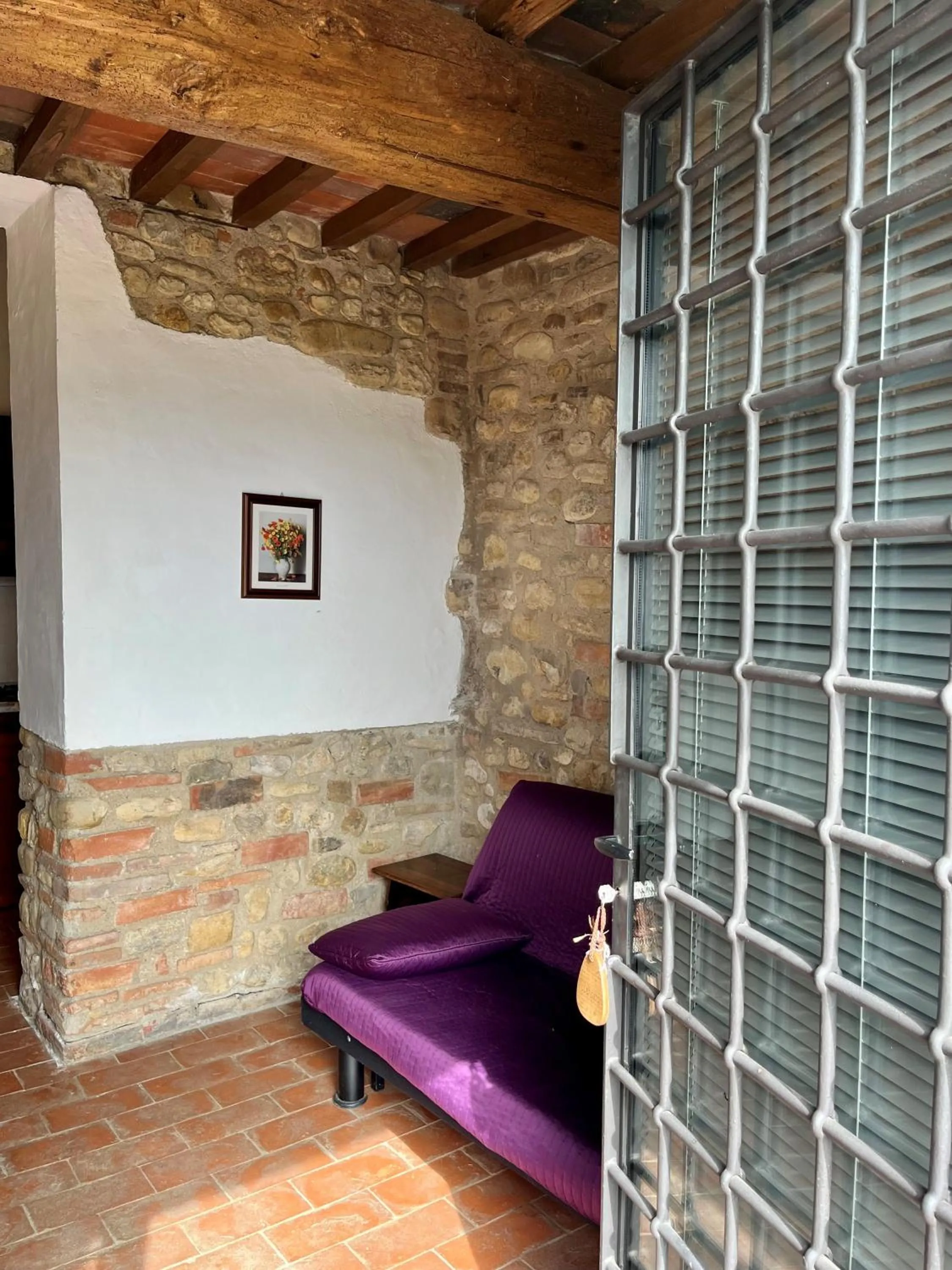 Living room in Fattoria Querceto