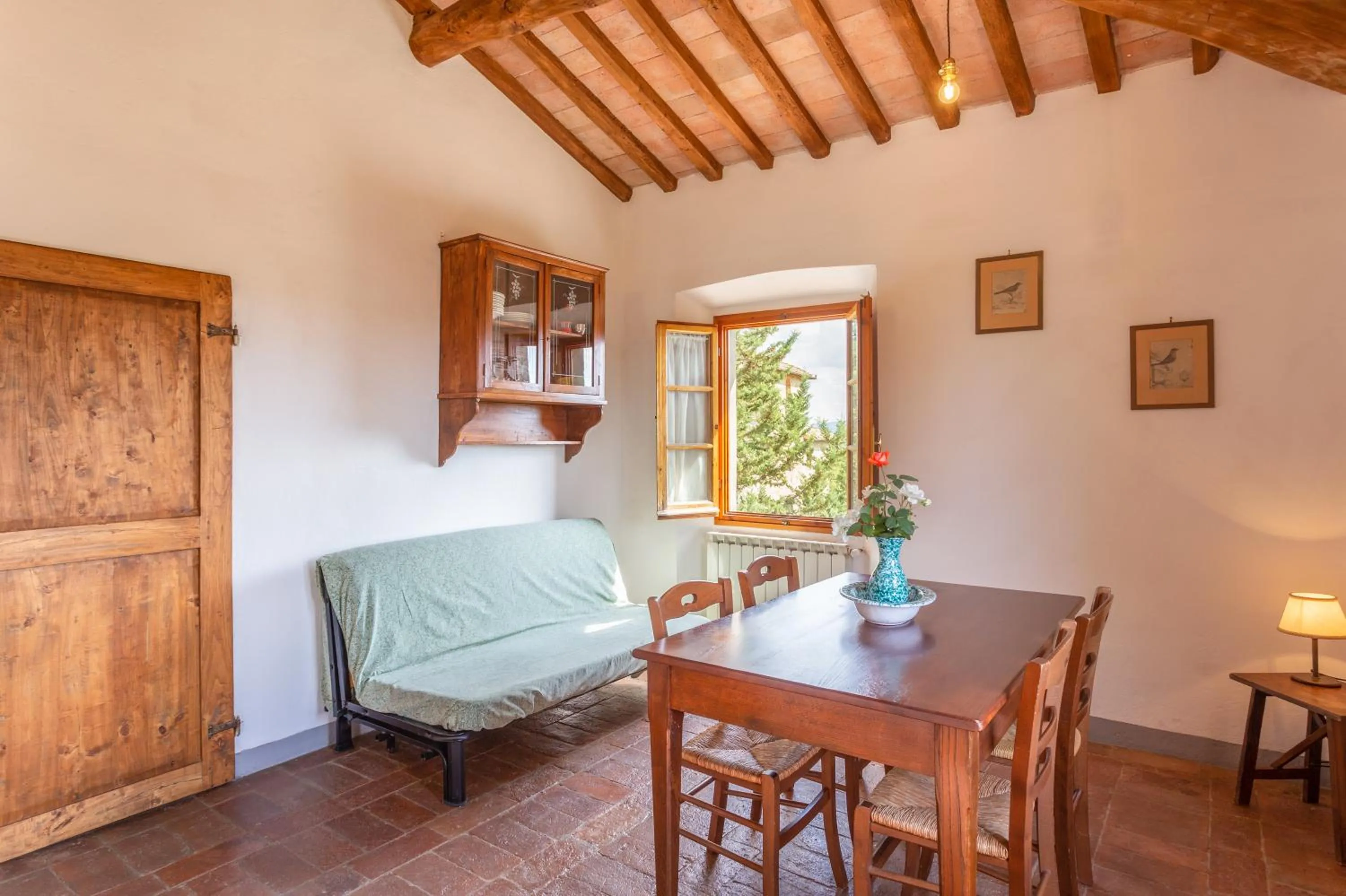 Living room in Fattoria Querceto